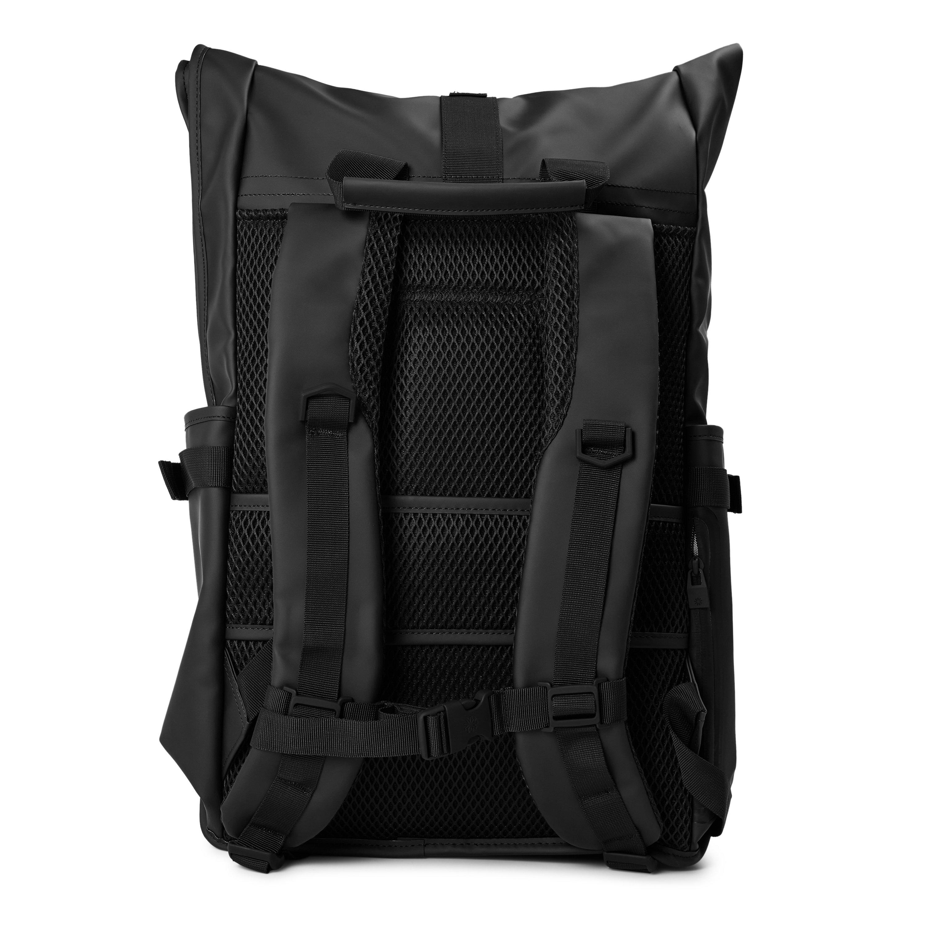 Black - Rains - Texel Moulded Backpack - 2