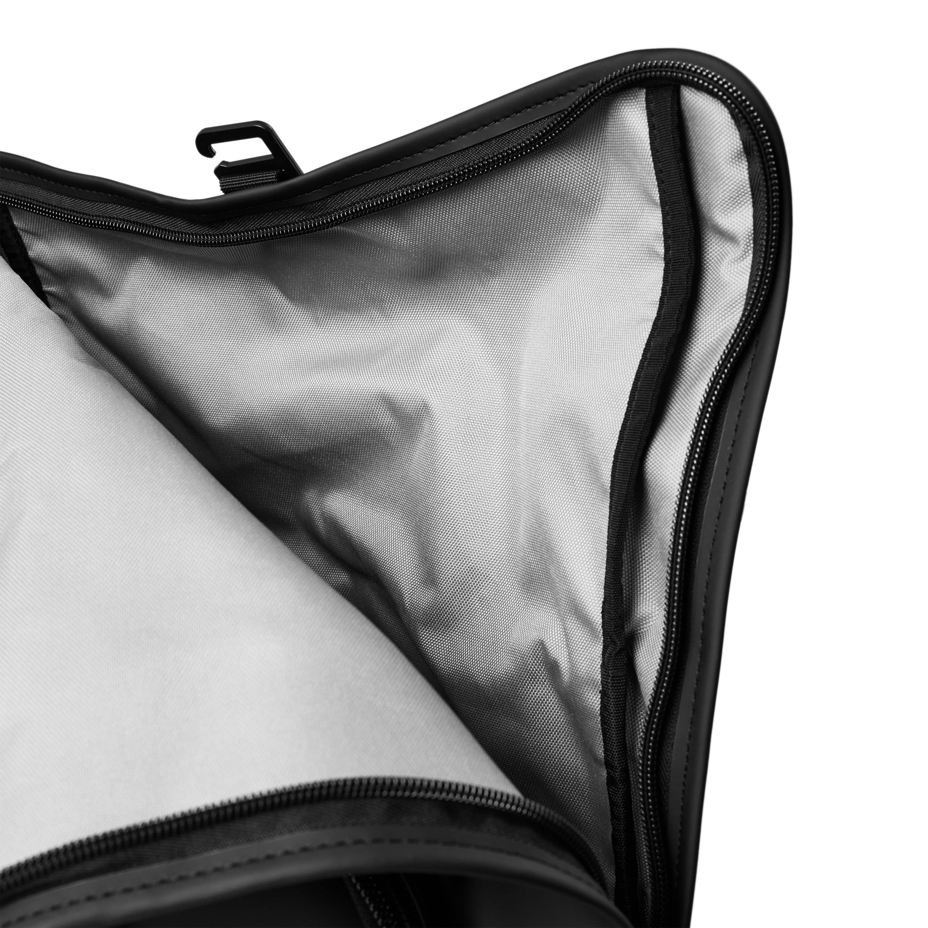 Black - Rains - Texel Moulded Backpack - 4