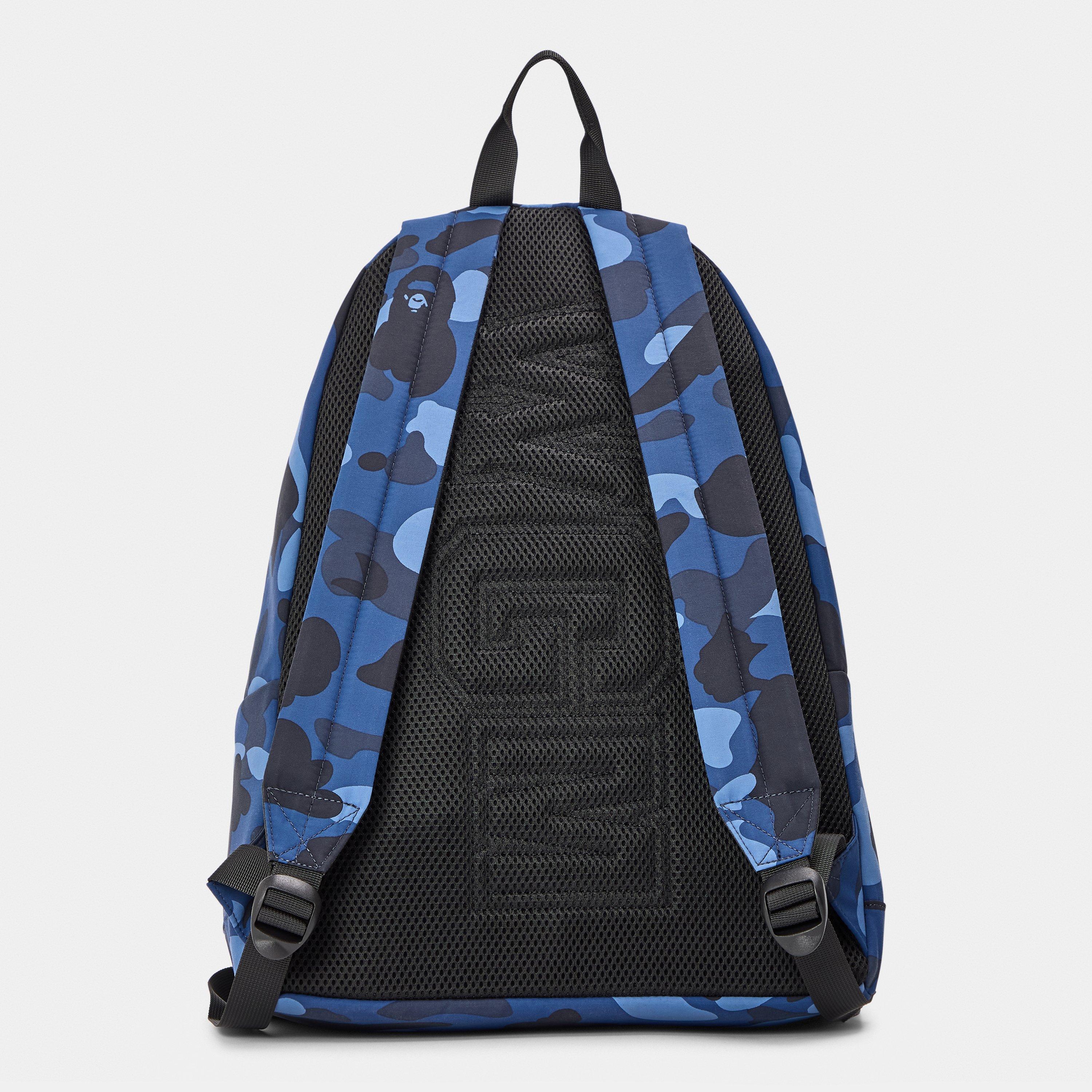 Navy - A Bathing Ape - Bape Camo Shark Bag Sn54 - 2