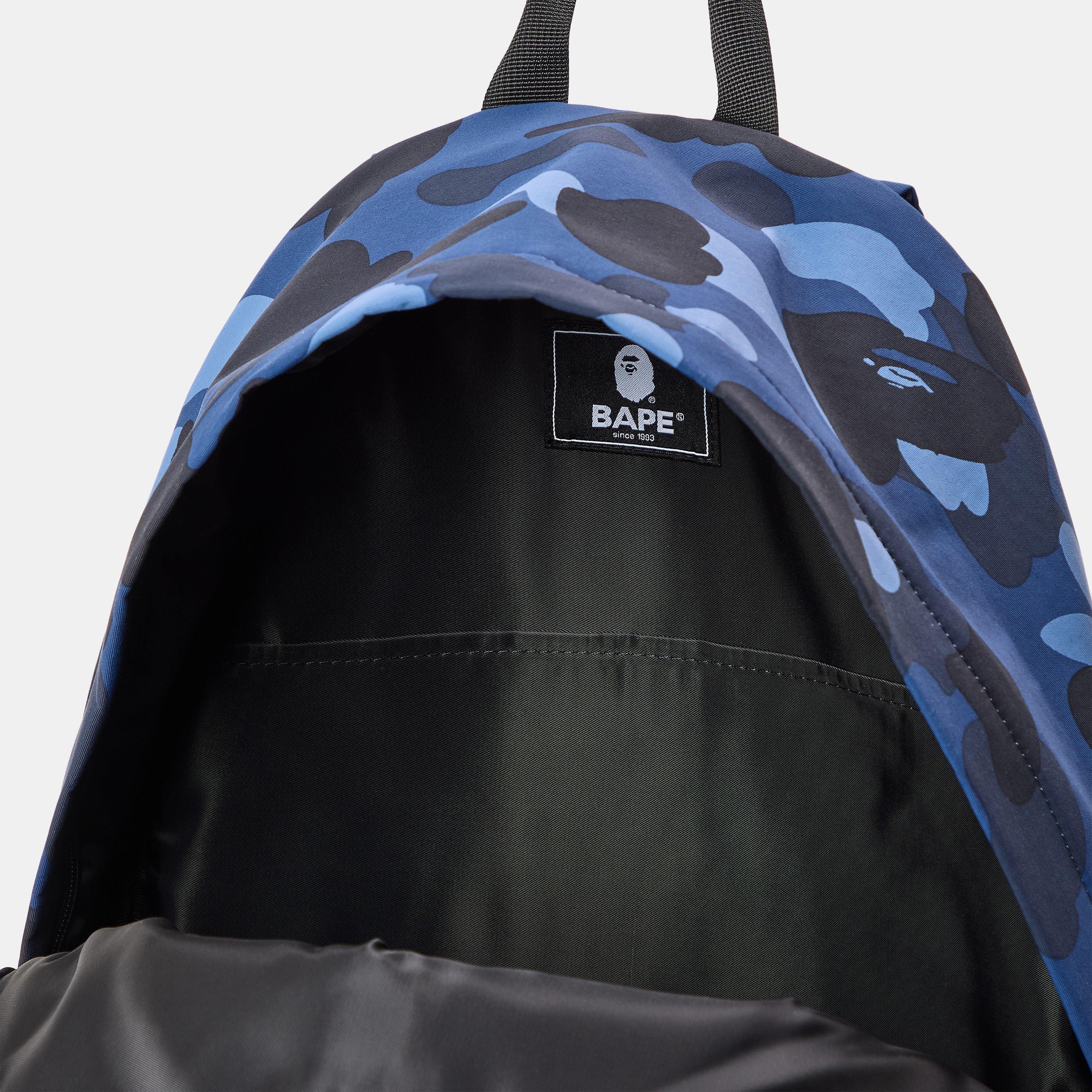 Navy - A Bathing Ape - Bape Camo Shark Bag Sn54 - 5