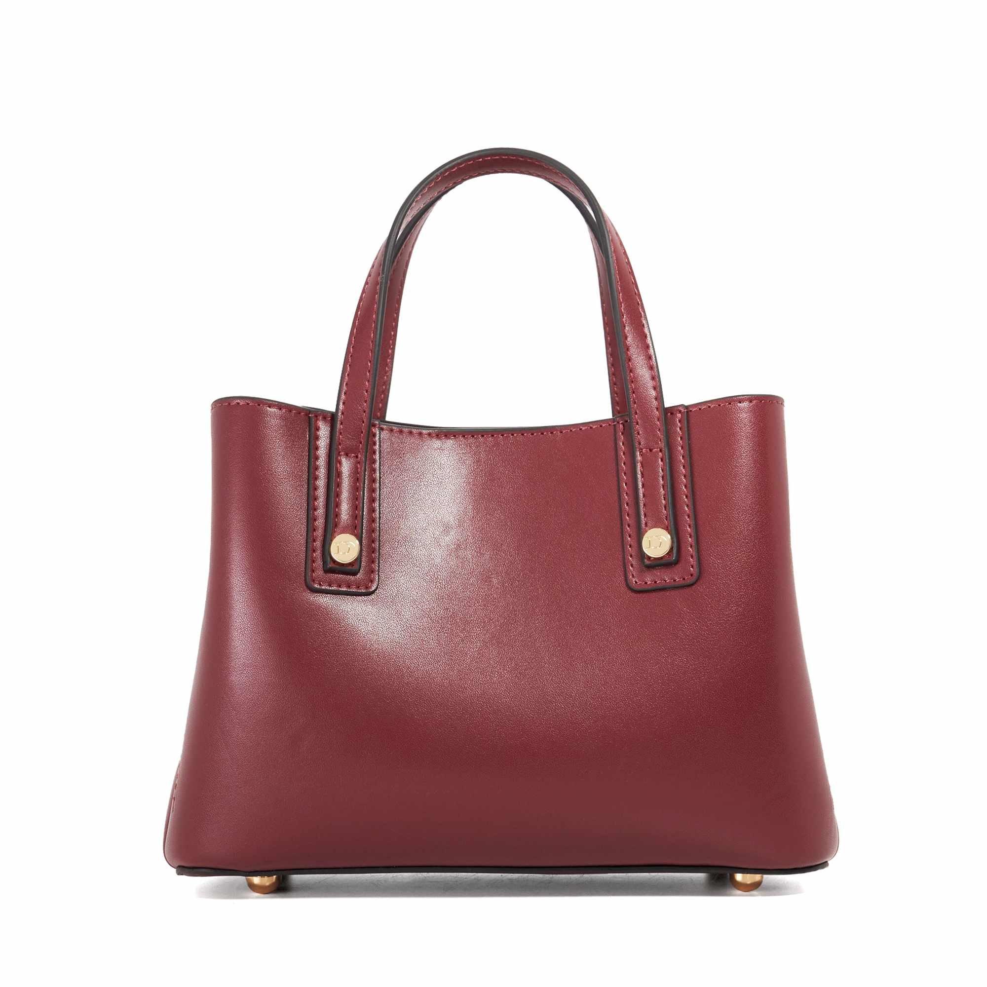 Burgundy - Dune London - Women's Deavie Top Handle Bag - 2