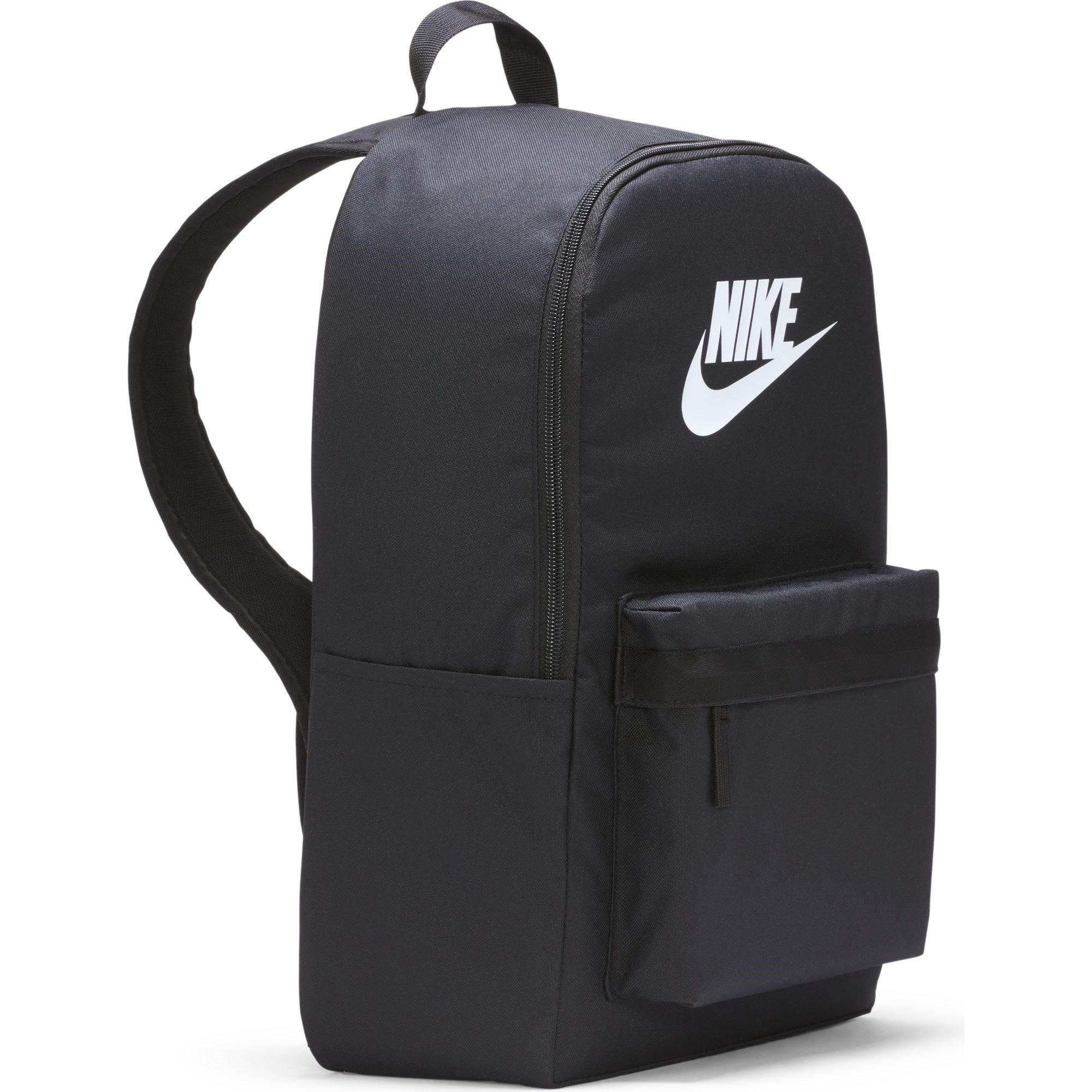 Black and white nike backpack online