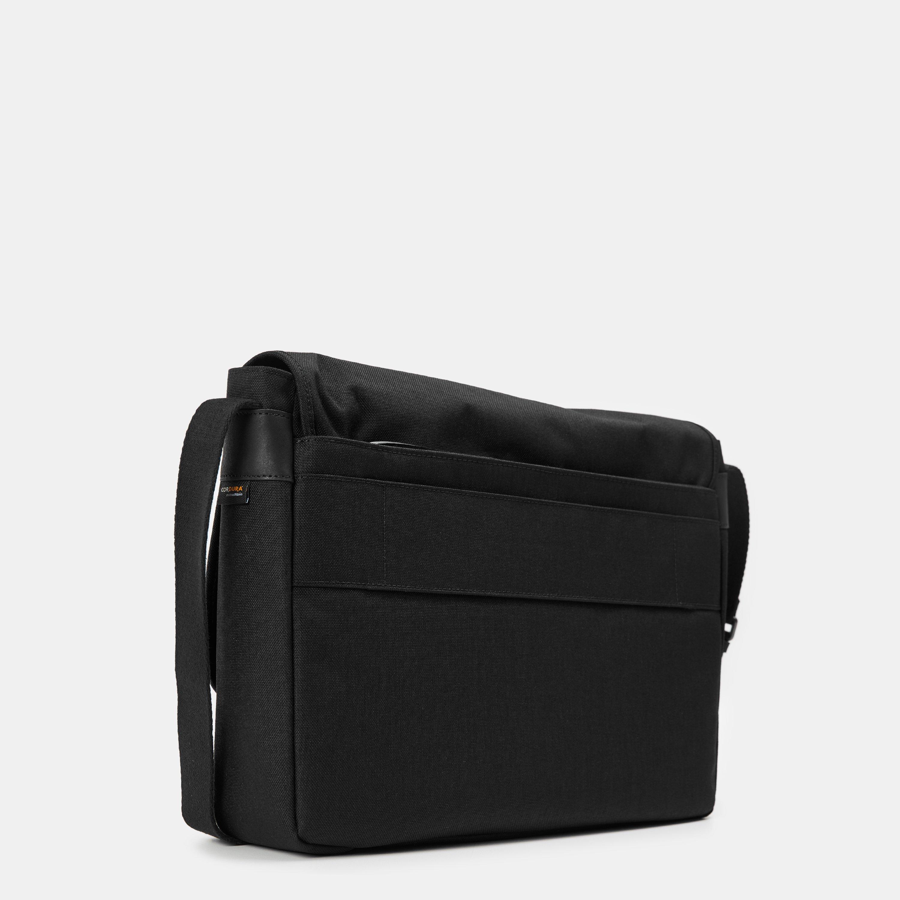 Black/Black - Polo Ralph Lauren - Men's Large Messenger Bag - 2