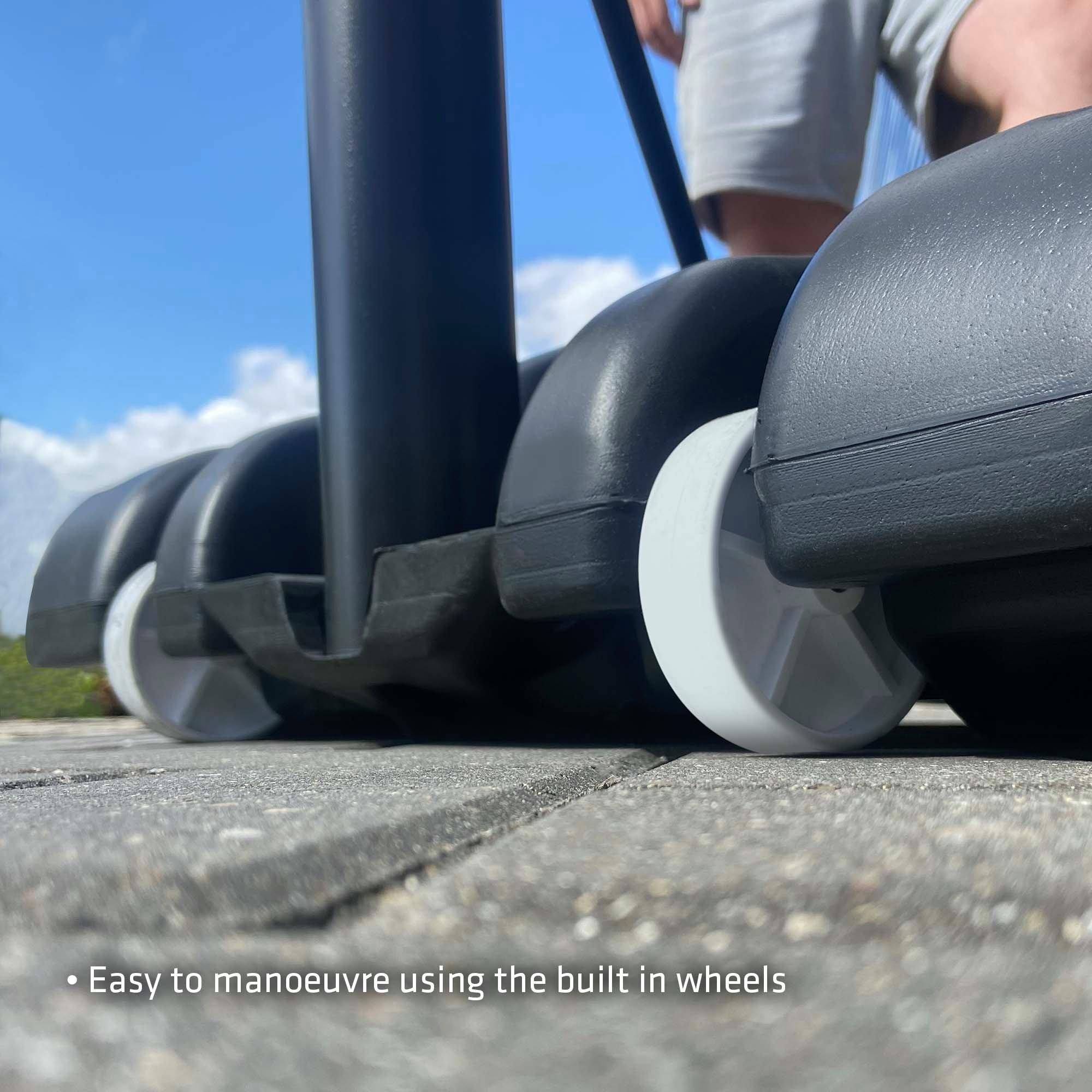 Black - Hy-Pro - Hy-Pro Basketball Stand 2.6 - 3.05m - 5