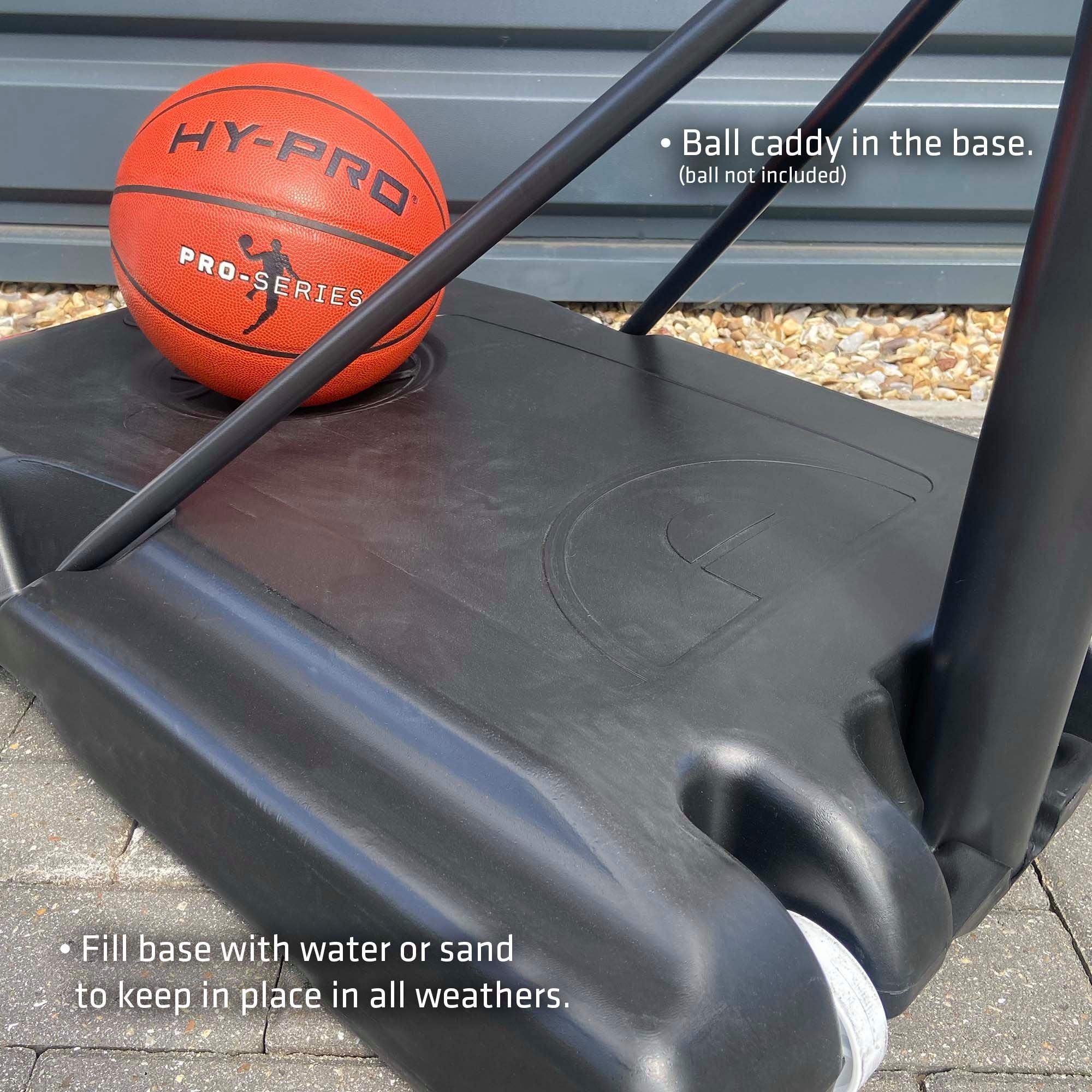 Black - Hy-Pro - Hy-Pro Basketball Stand 2.6 - 3.05m - 6