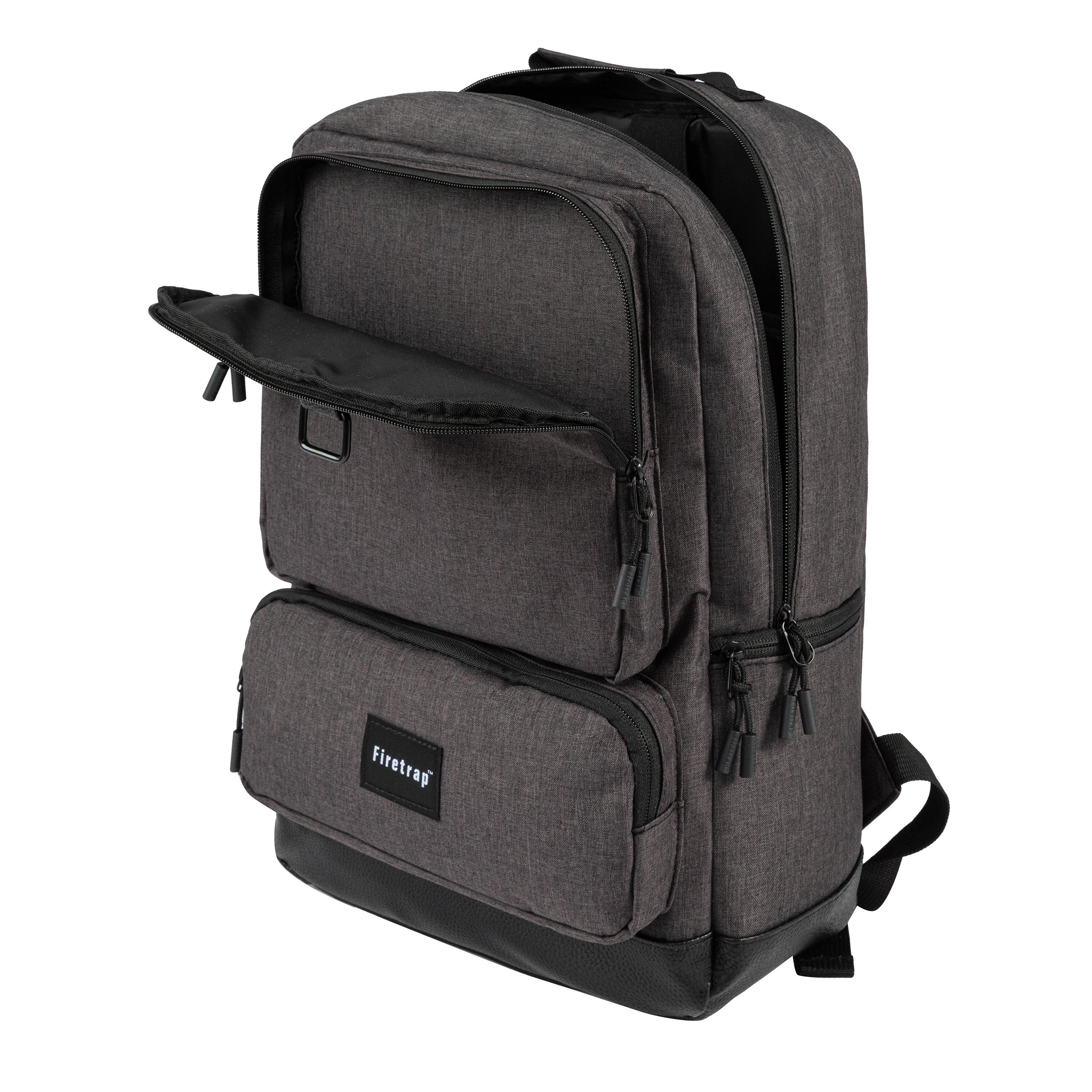 Steel Grey - Firetrap - Kingdom Backpack - 4
