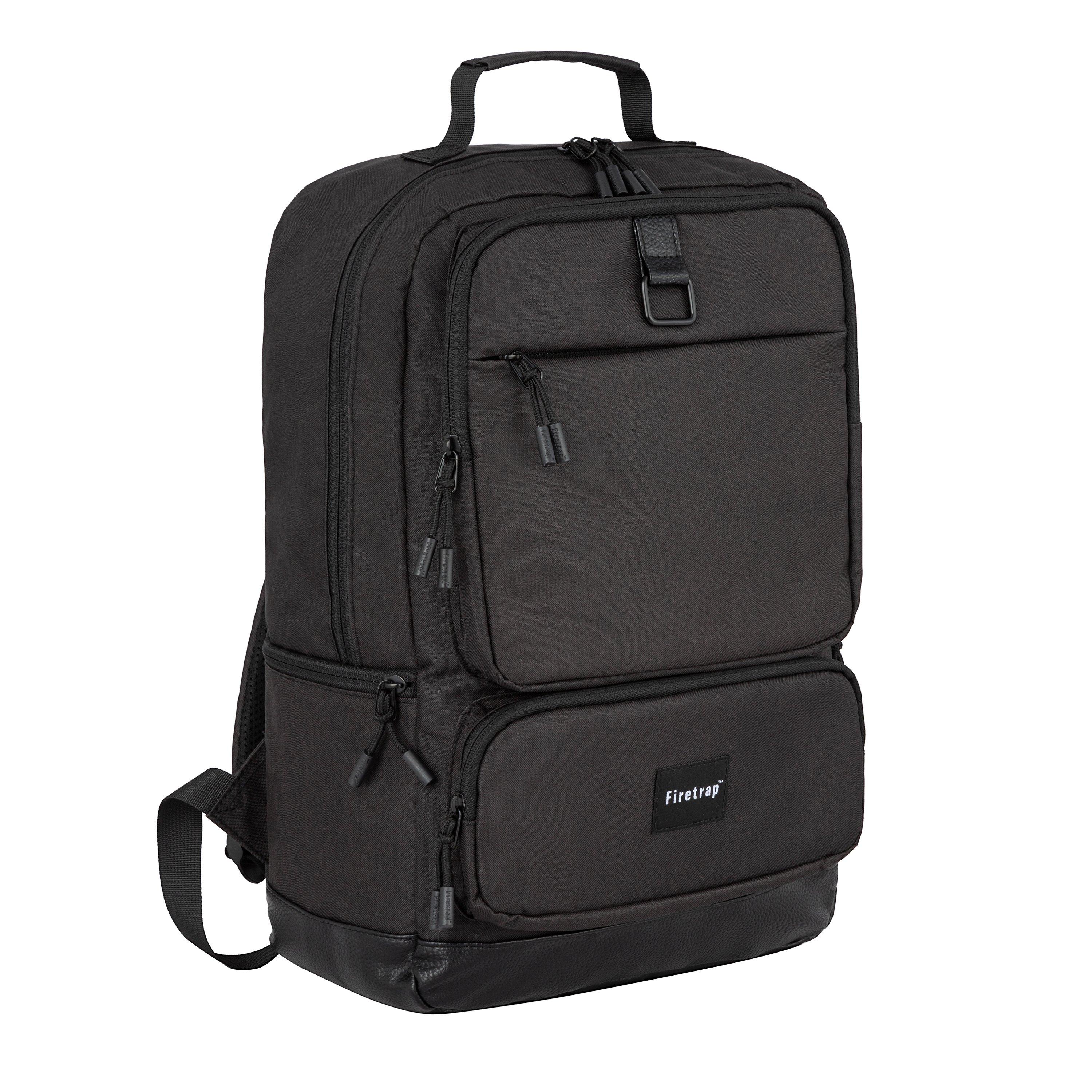 Black - Firetrap - Kingdom Backpack - 3
