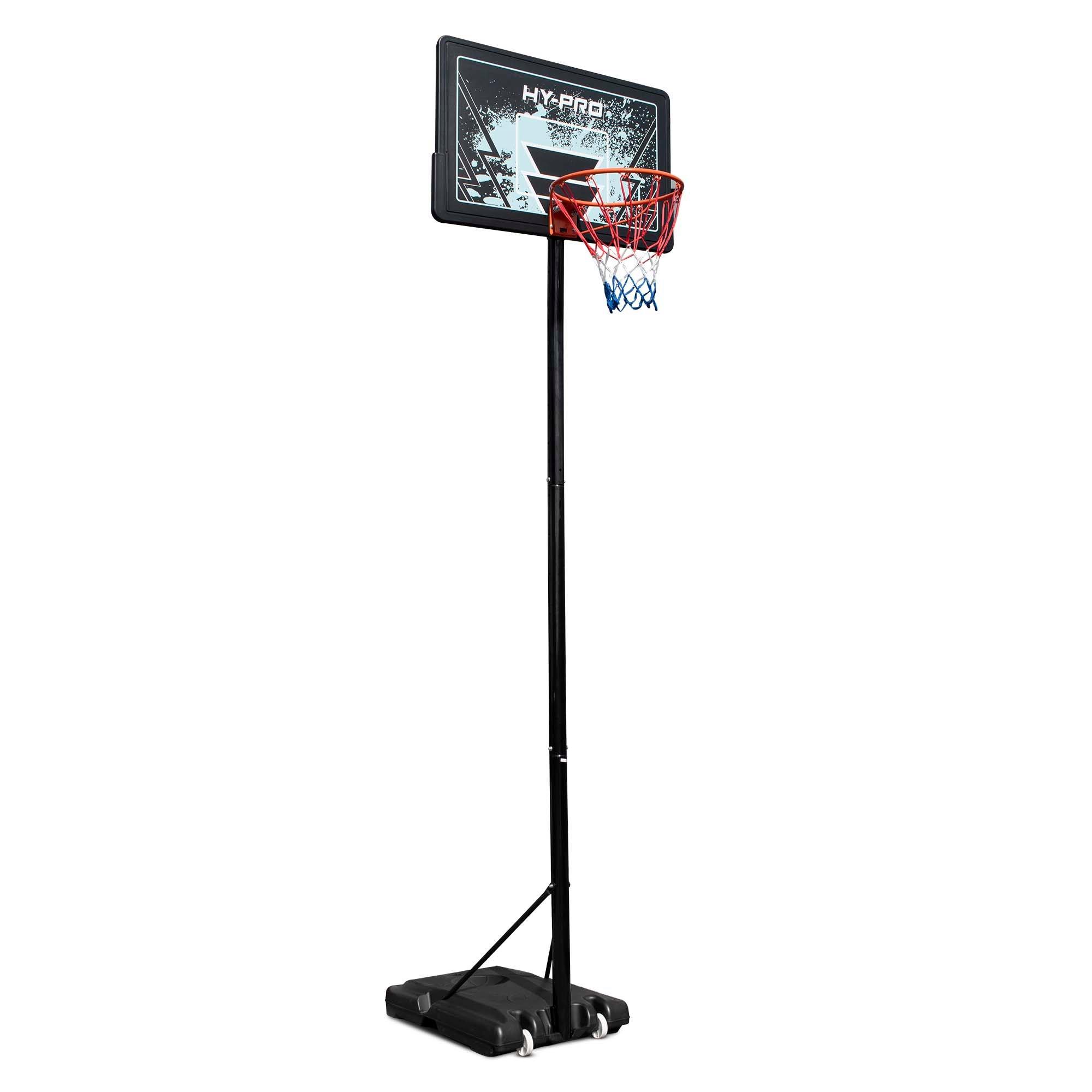 Black - Hy-Pro - Hy-Pro Basketball Stand 1.6 - 3.05m - 1