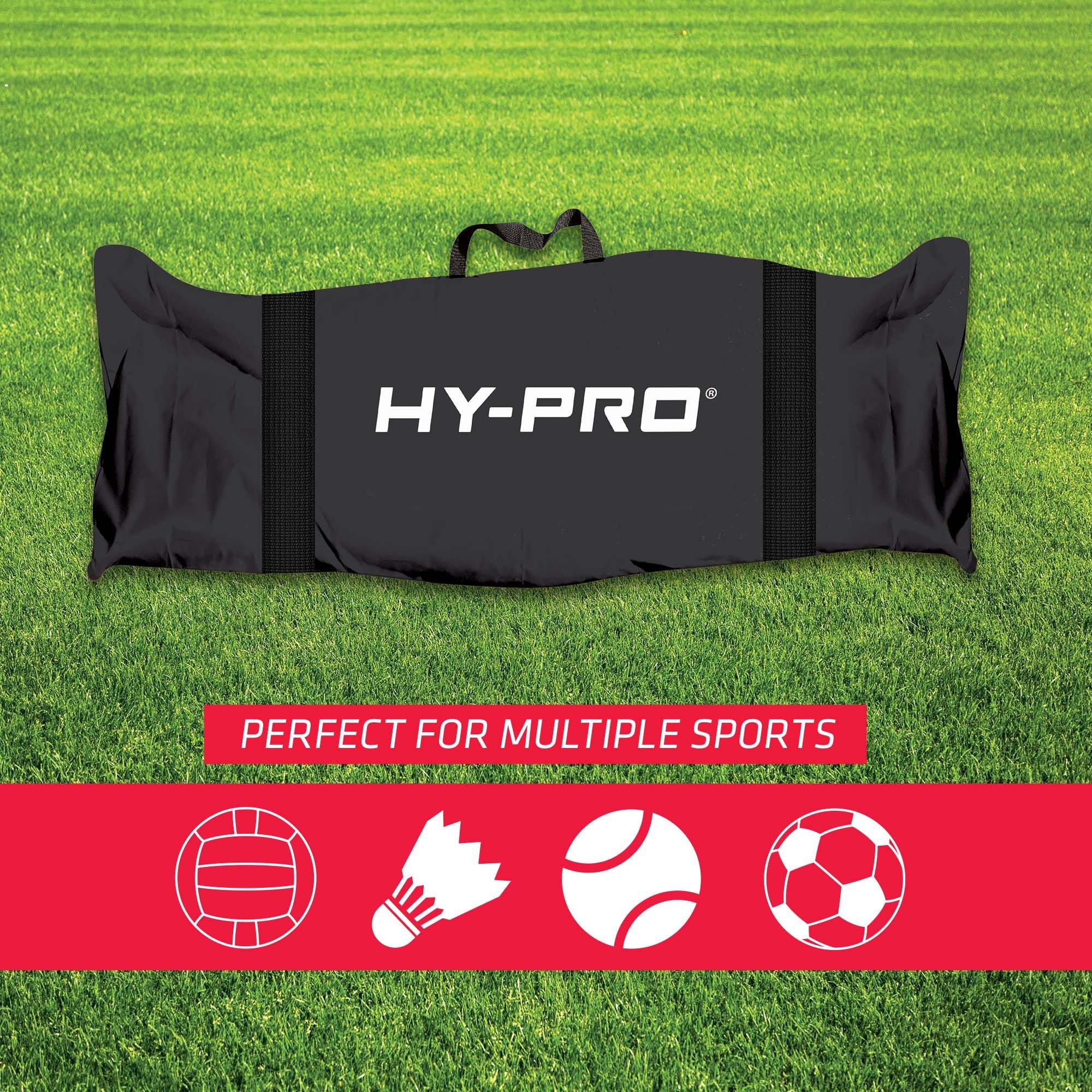 Red/Black - Hy-Pro - Adjustable Height Net 3m - 4