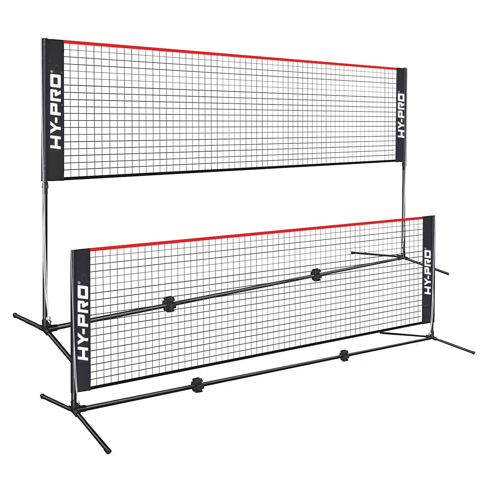 Red/Black - Hy-Pro - Adjustable Height Net 4m - 1