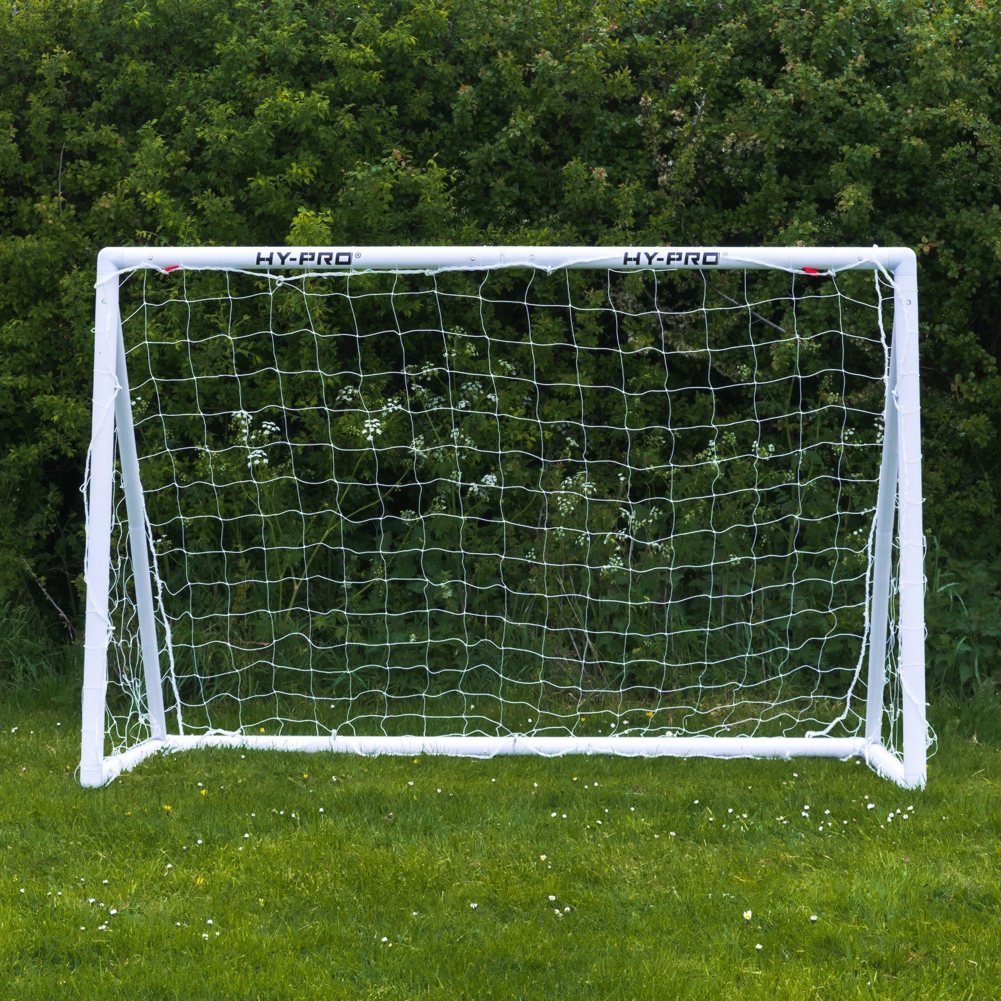 White - Hy-Pro - 6ft x 4ft uPVC Goal - 1