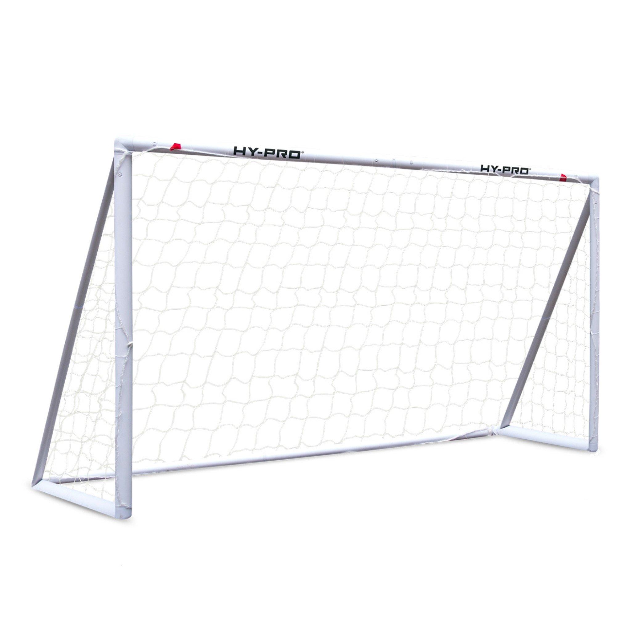 White - Hy-Pro - 6ft x 4ft uPVC Goal - 2