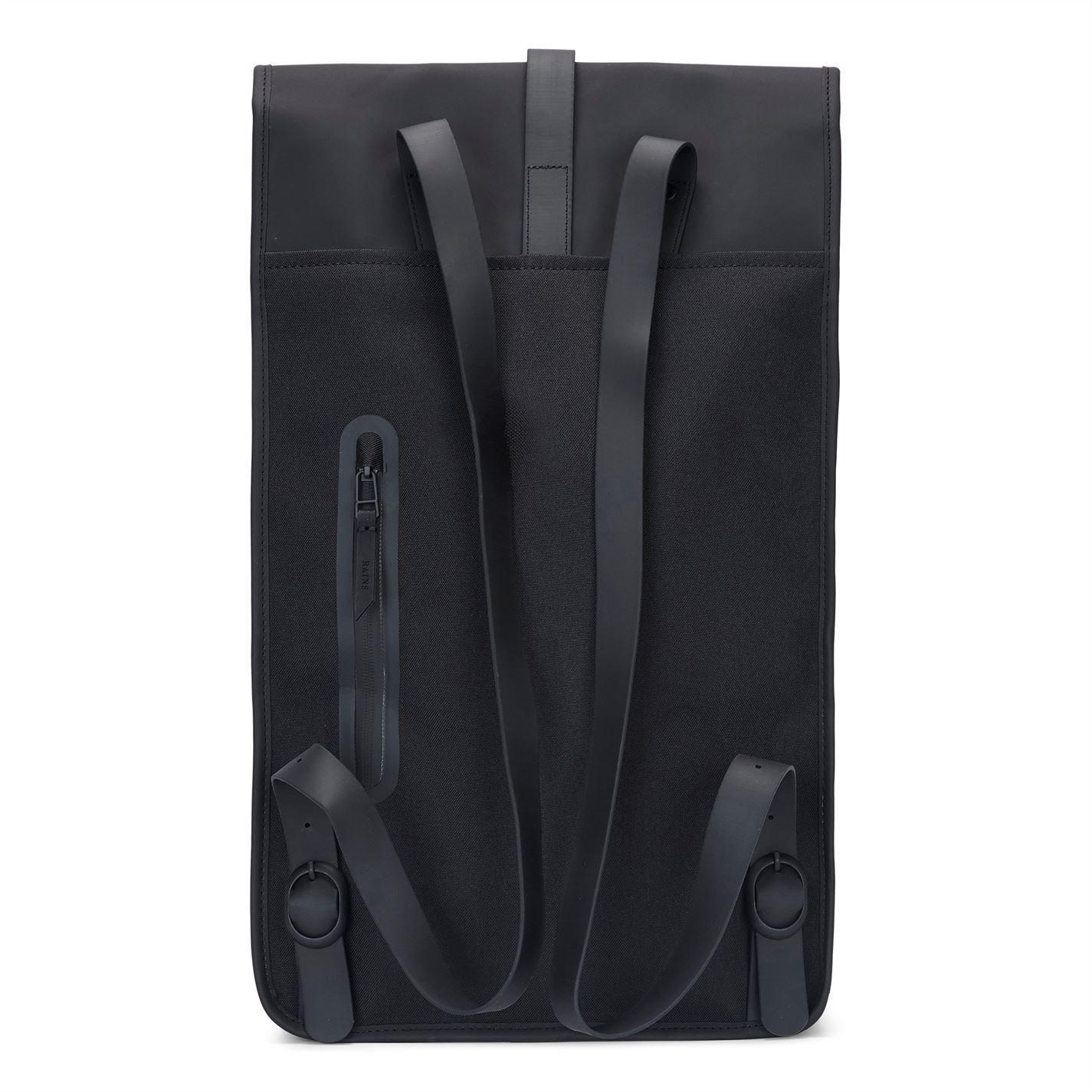 Black 01 - Rains - Backpack - 2