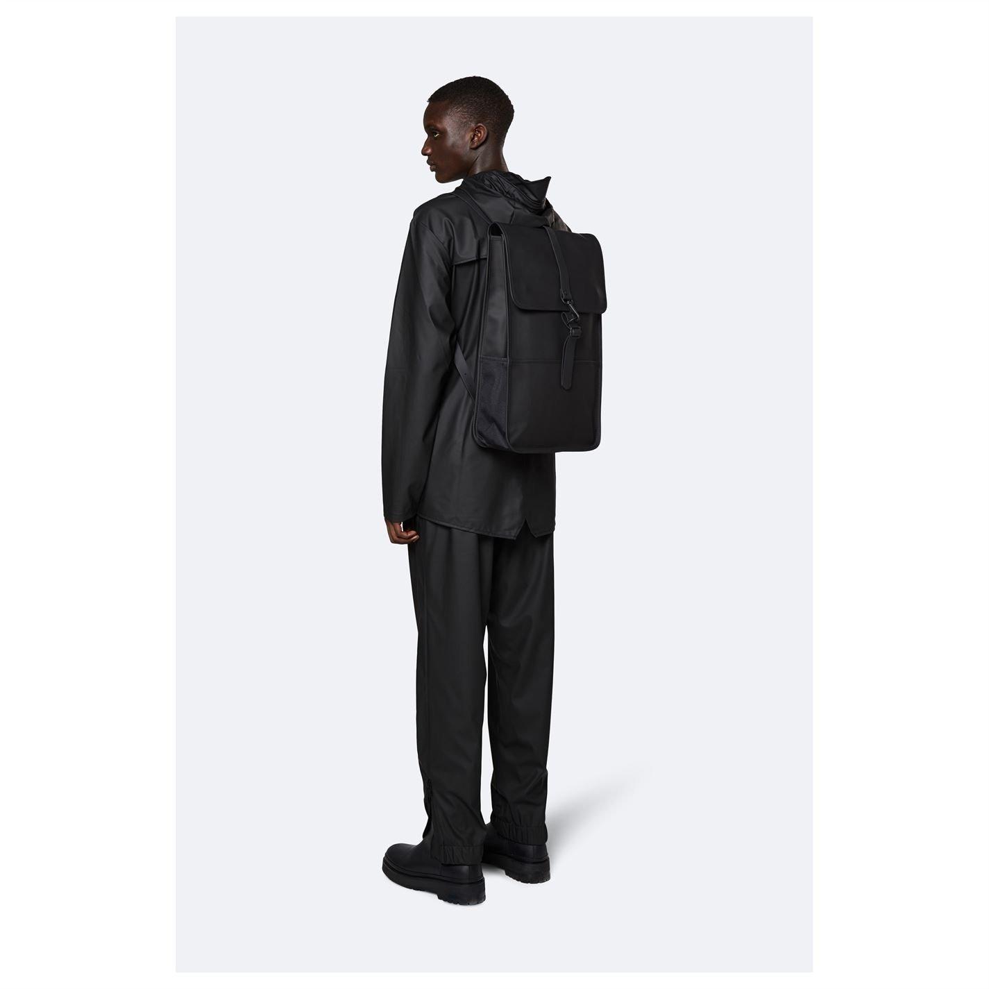 Rains | Classic Flap Magnetic Closure Backpack | Flannels
