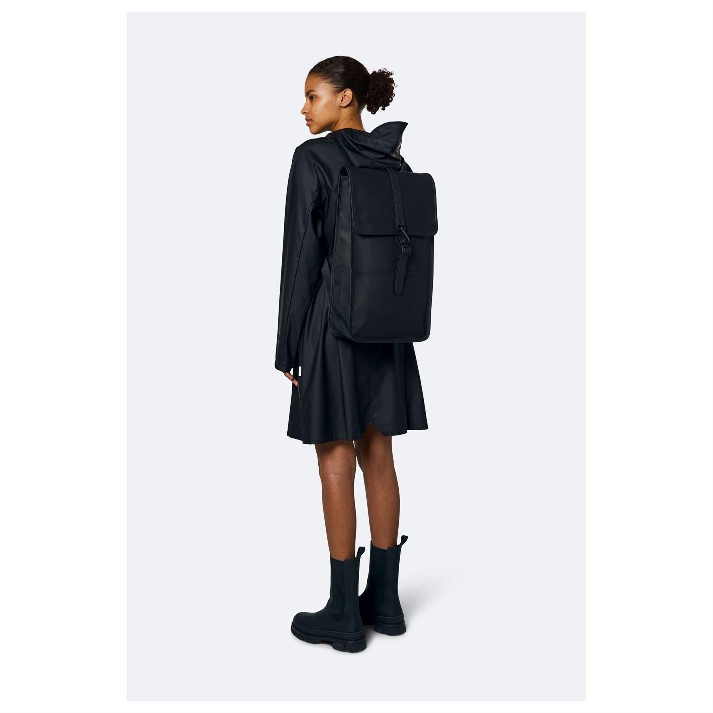 Black 01 - Rains - Backpack - 5