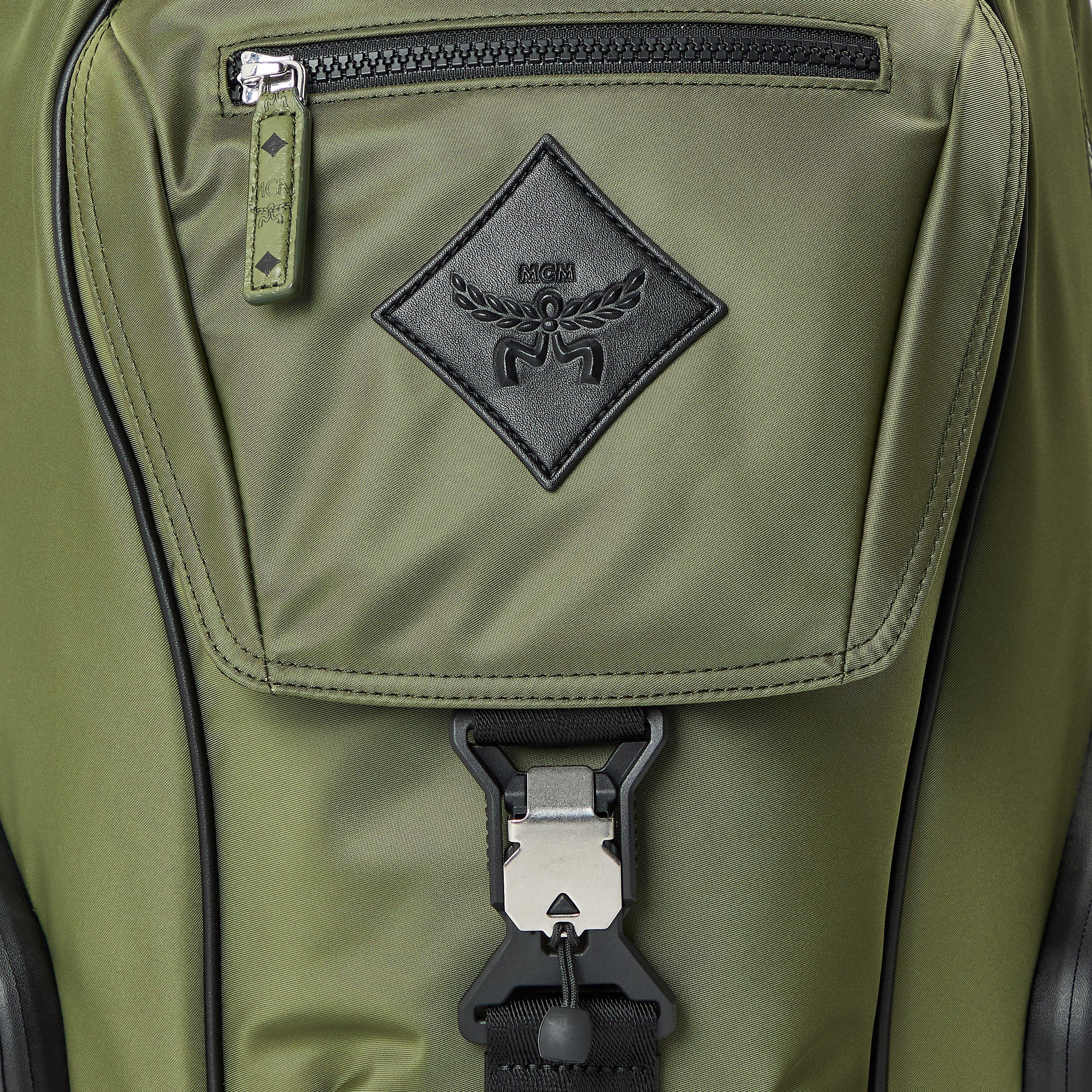 Khaki Moss - MCM - Men's Aren Backpacks - 3