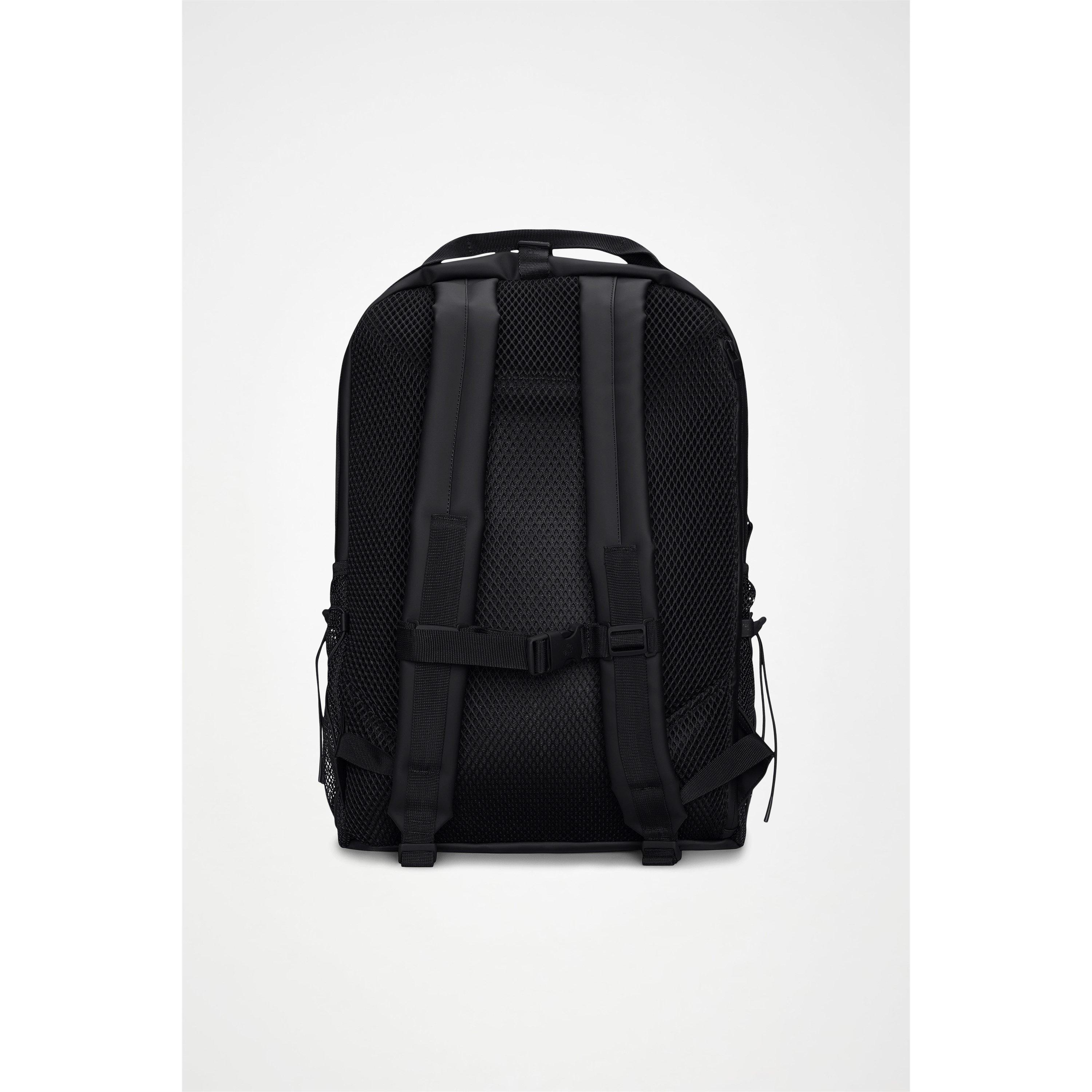 Black 01 - Rains - Trail Clip Front Backpack - 2