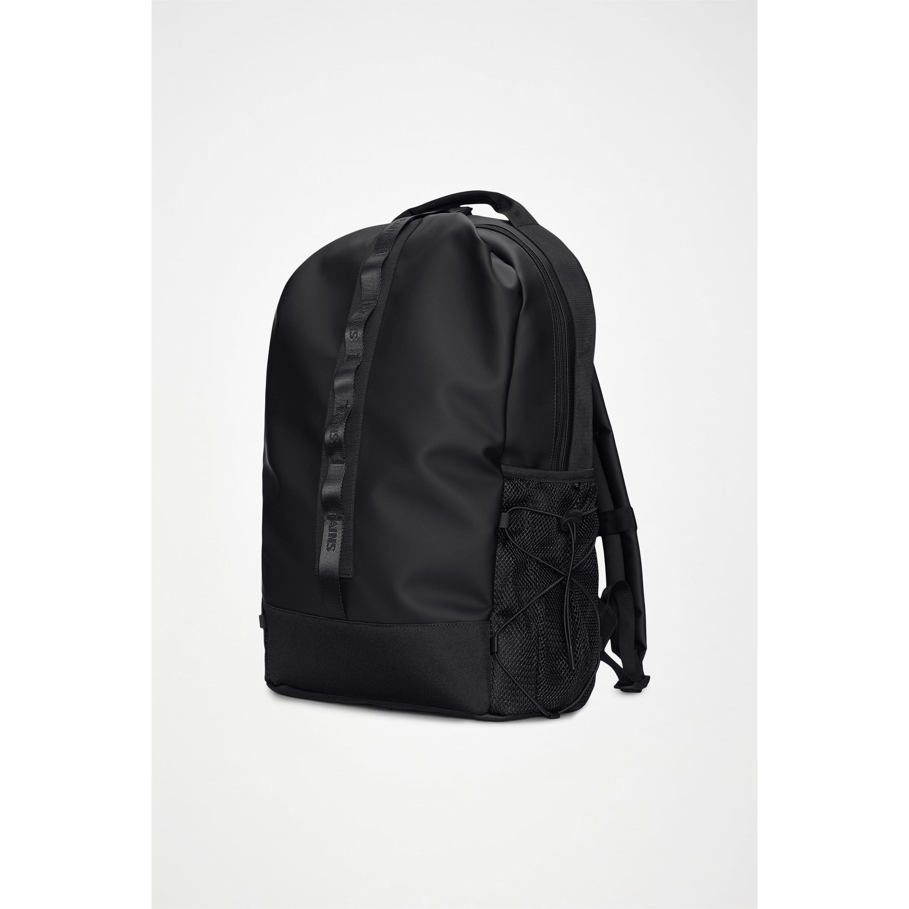 Black 01 - Rains - Trail Clip Front Backpack - 3
