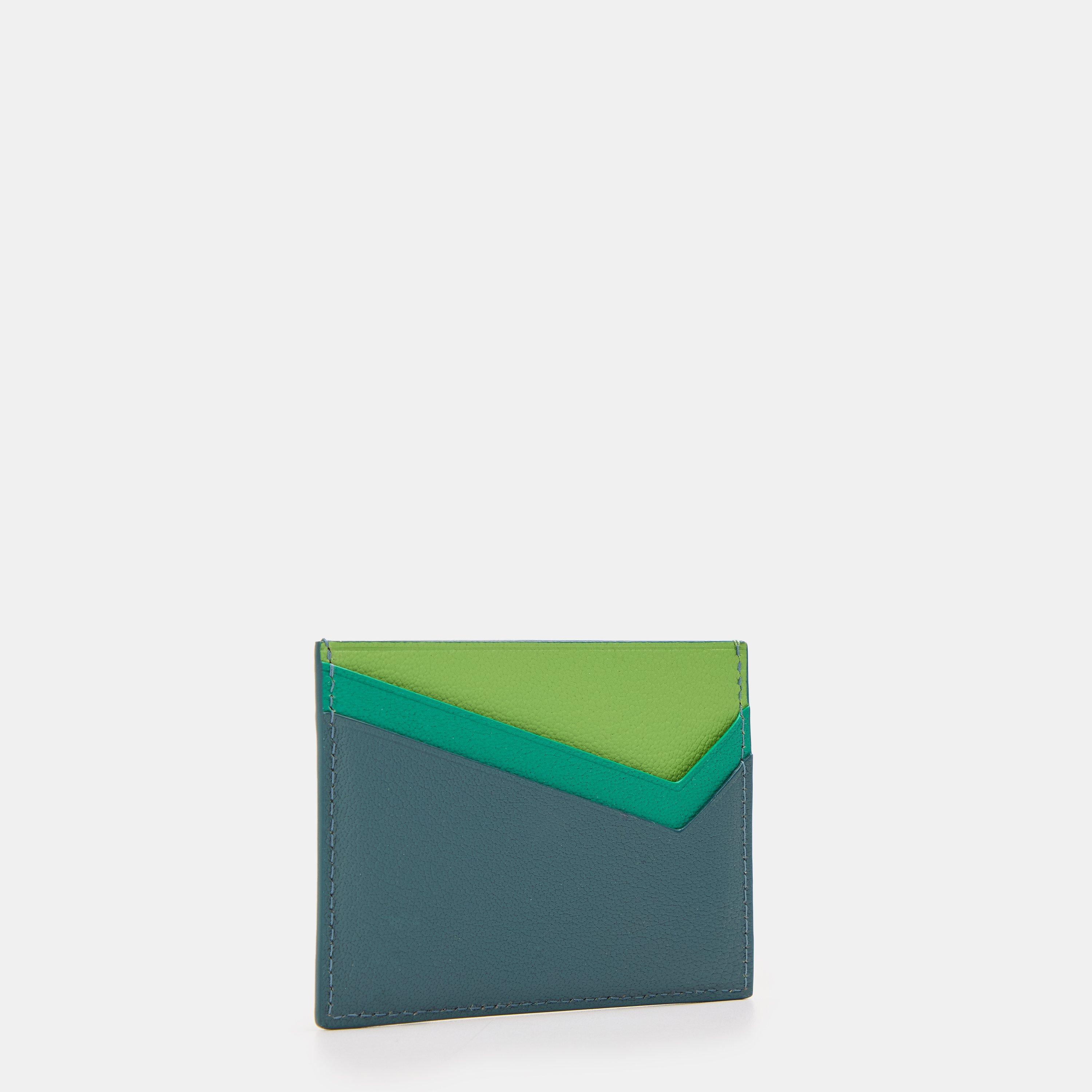 Green - Tiffany - T Cardigan Cas 99 Compact Minimalist Card Holder - 2