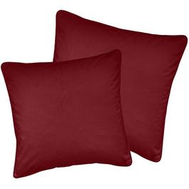 Enhanced Living Pair of Soft Velvet Cushion Covers