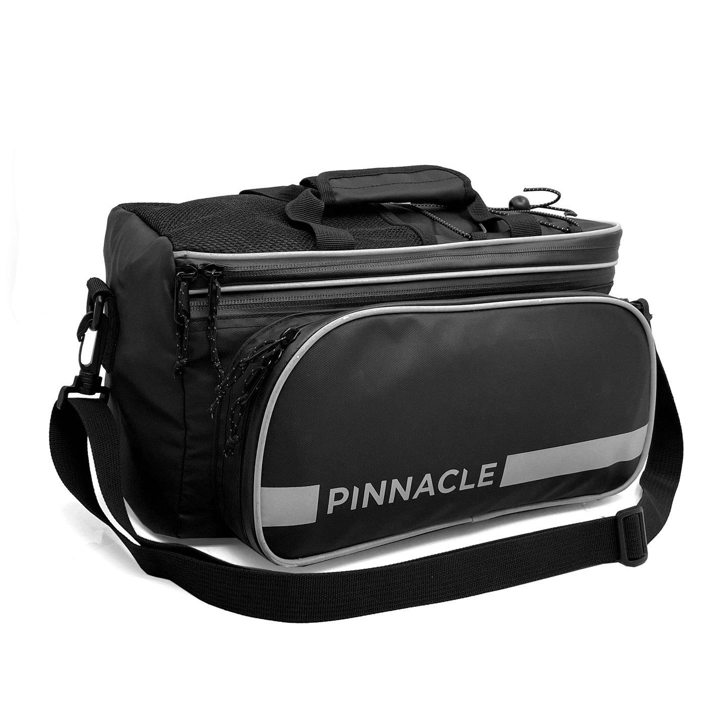 Black - Pinnacle - Trunk Bag for Pannier Rack - 2