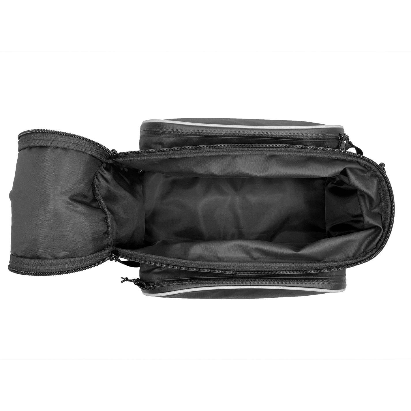 Black - Pinnacle - Trunk Bag for Pannier Rack - 4