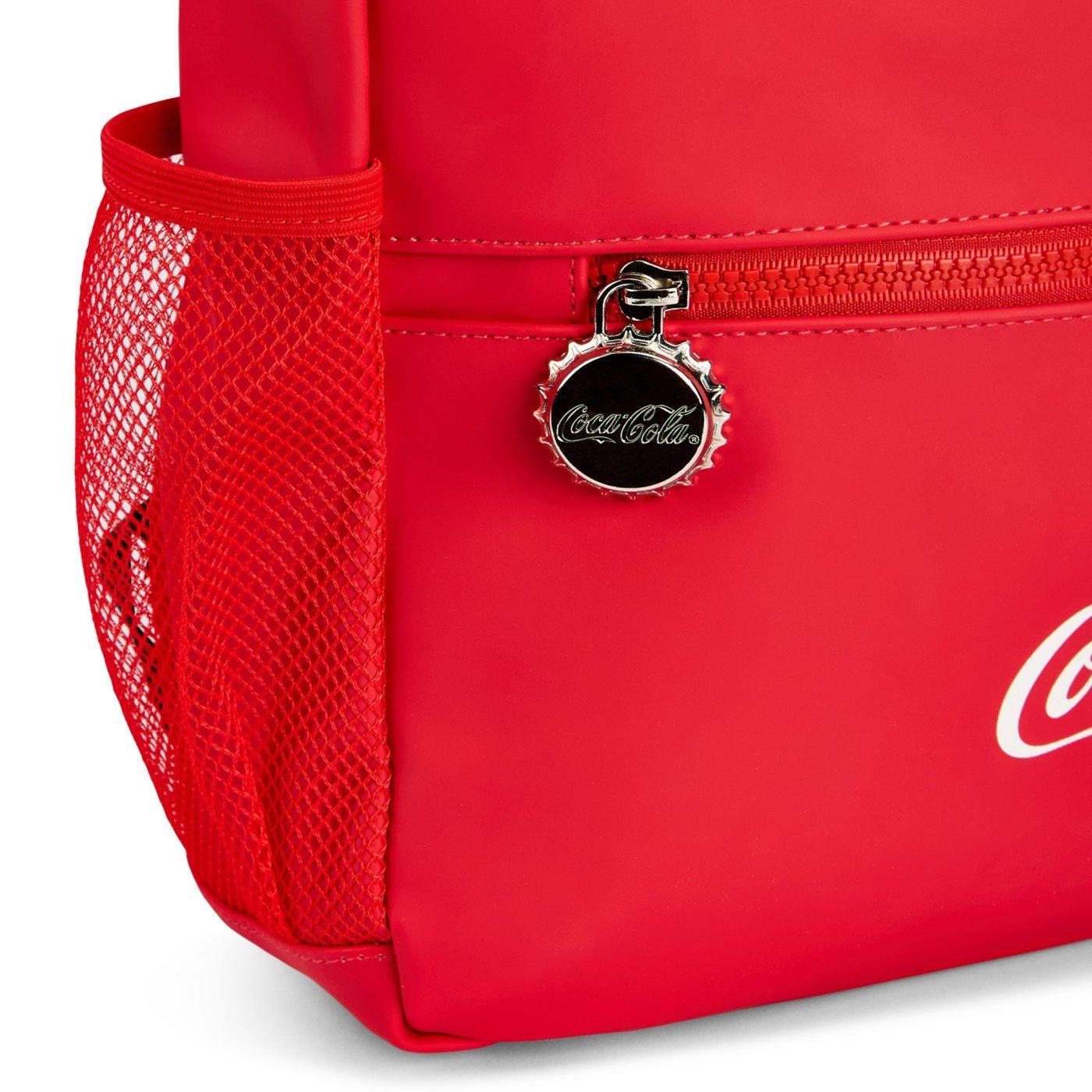 Red - Coca Cola - Coca-Cola Officially Licensed Lifestyle Roll Top Bag Unisex - 5
