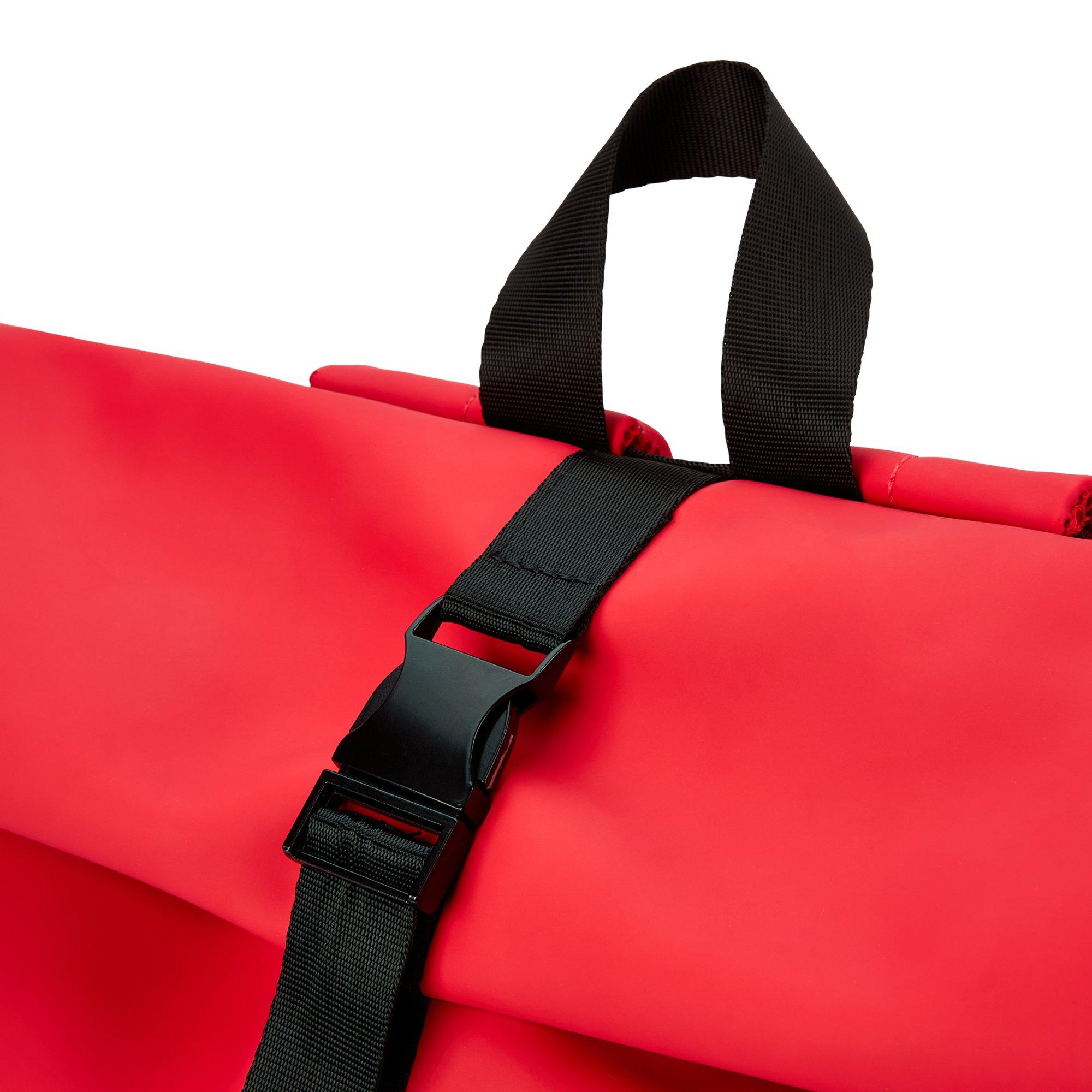 Red - Coca Cola - Coca-Cola Officially Licensed Lifestyle Roll Top Bag Unisex - 6