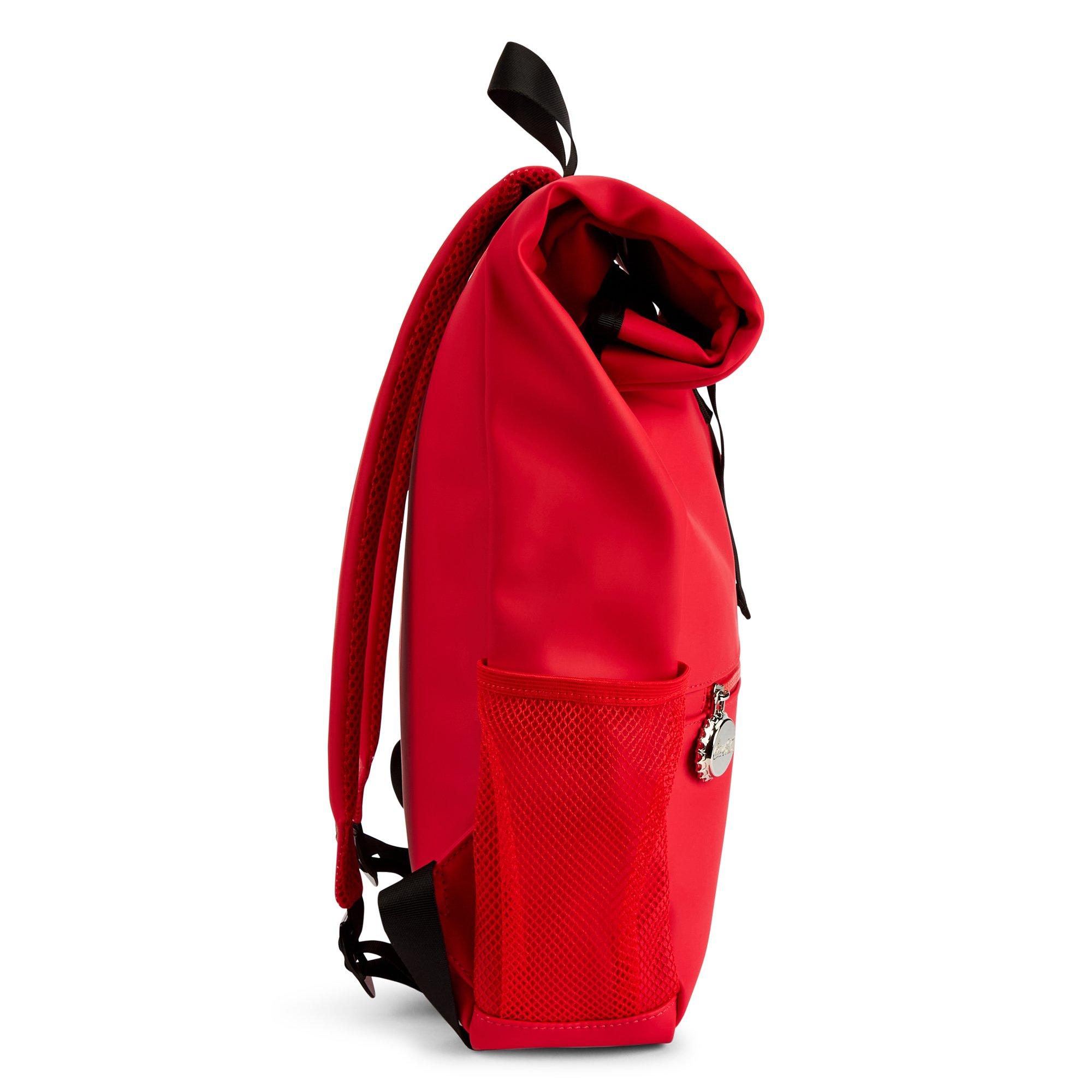 Red - Coca Cola - Coca-Cola Officially Licensed Lifestyle Roll Top Bag Unisex - 8
