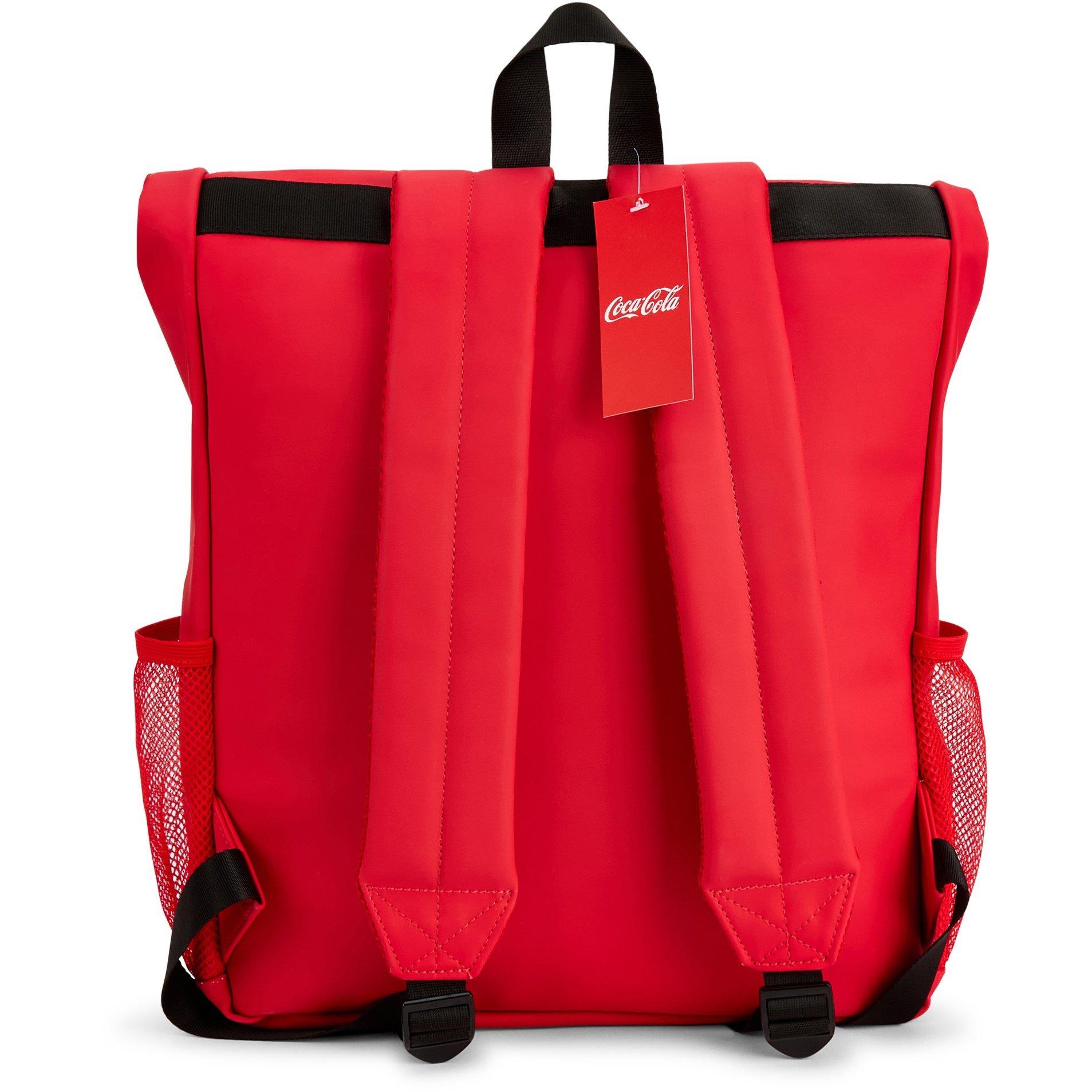 Red - Coca Cola - Coca-Cola Officially Licensed Lifestyle Roll Top Bag Unisex - 9