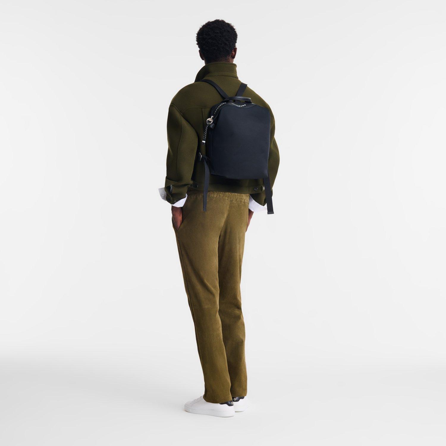 Black - Longchamp - Women's Backpack - 4