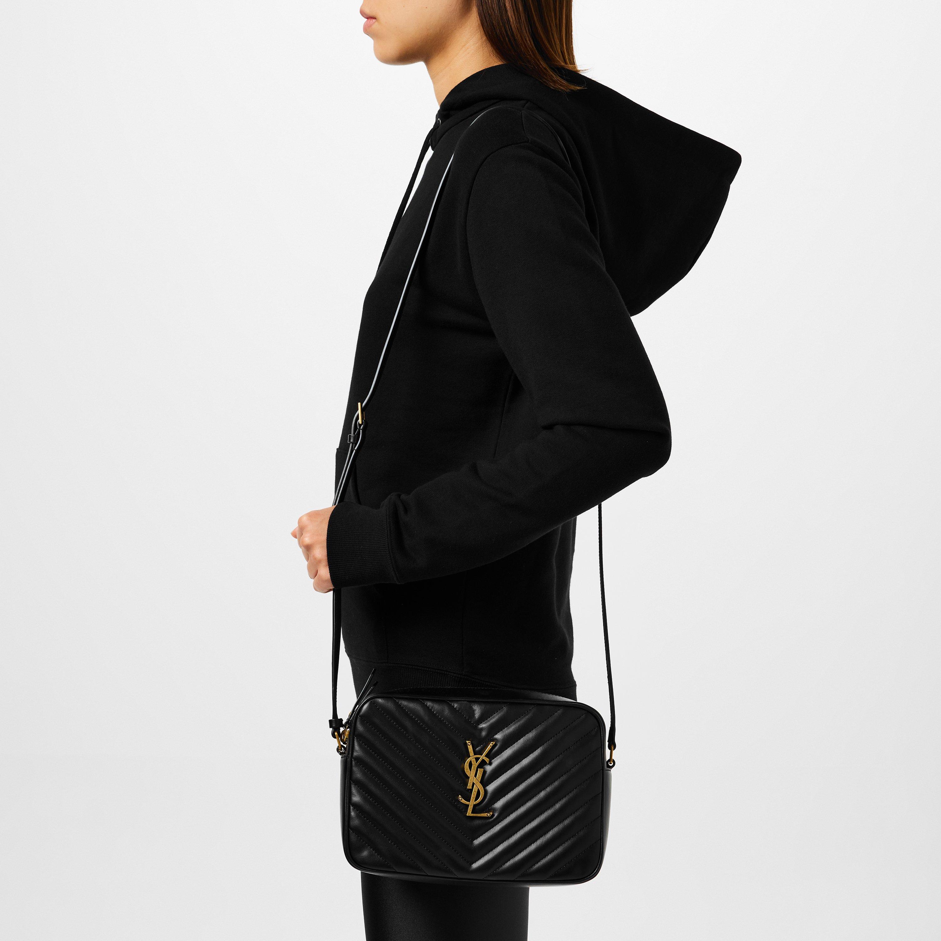 Black/Gold - Saint Laurent - Lou Camera Bag - 2