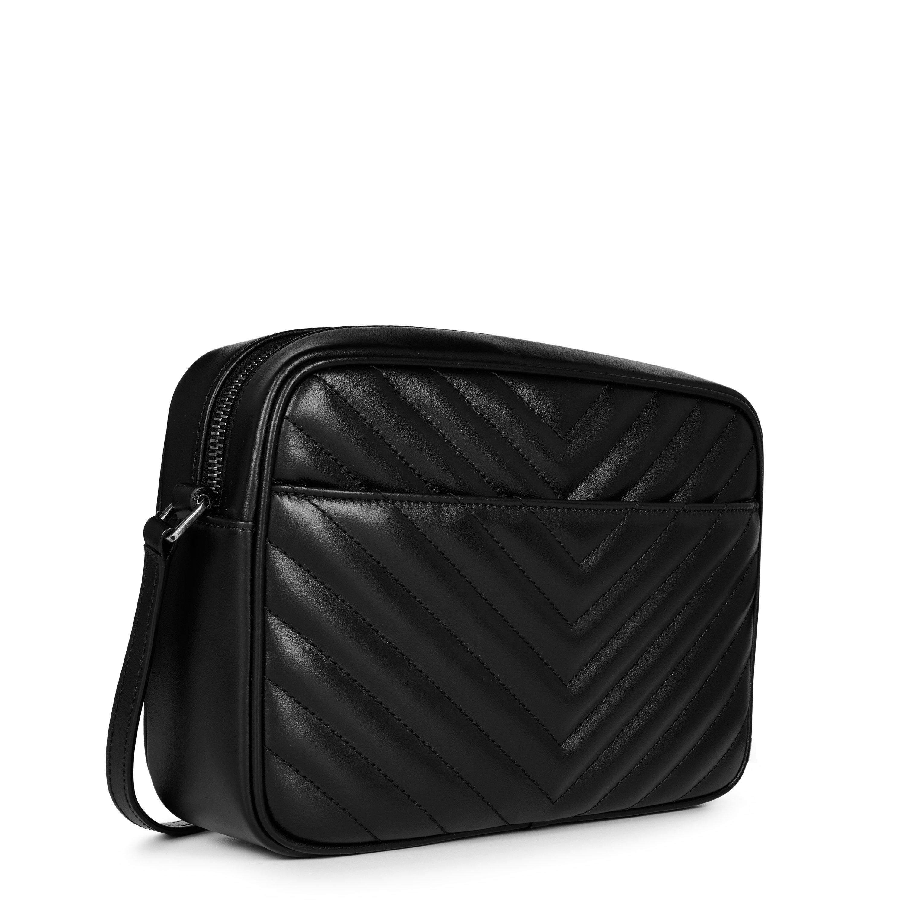 Black/Silver - Saint Laurent - Lou Camera Bag - 3