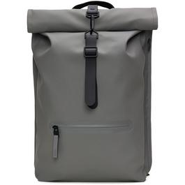 Rains Roll-Top Waterproof Backpack