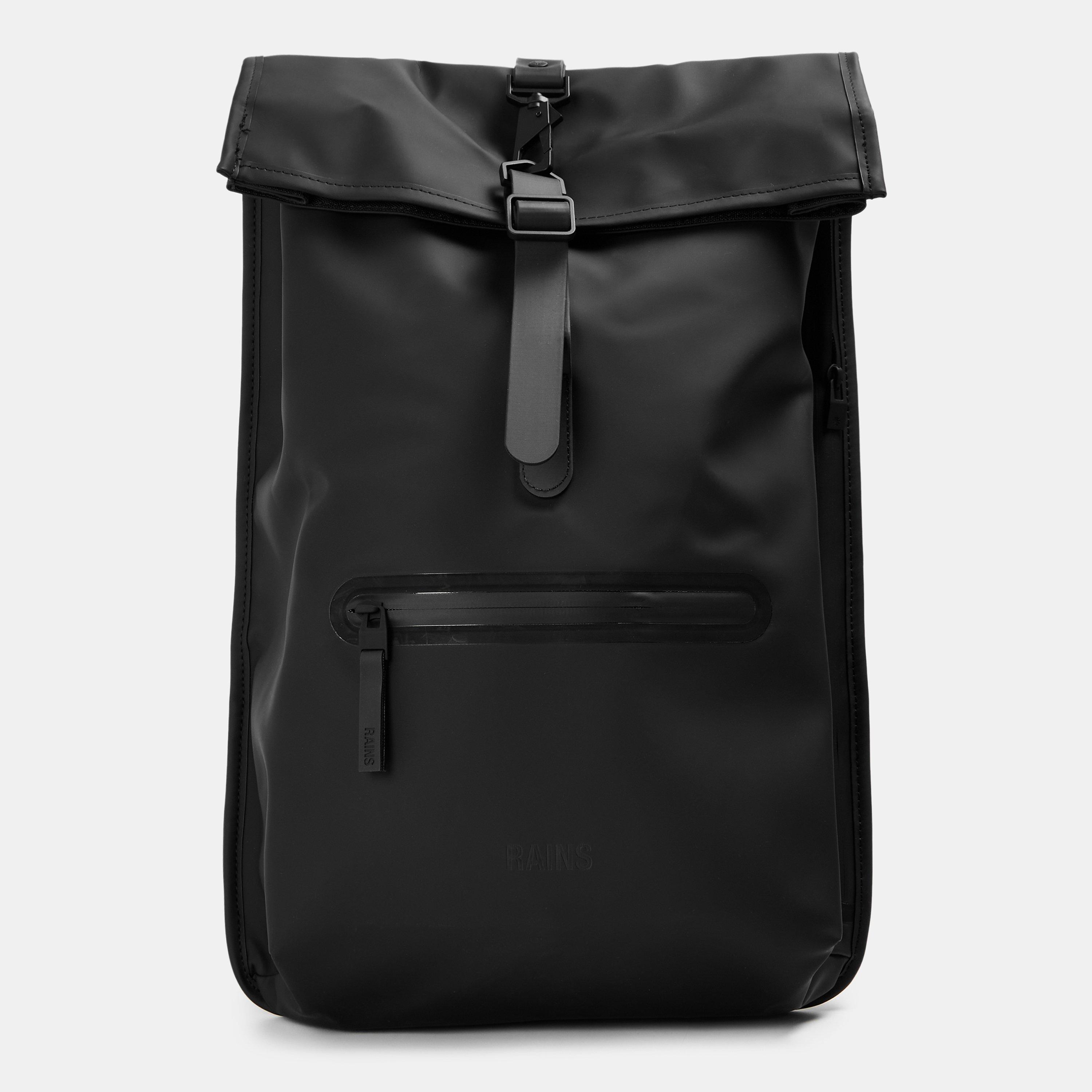Rains Rolltop Rucksack - Black 01