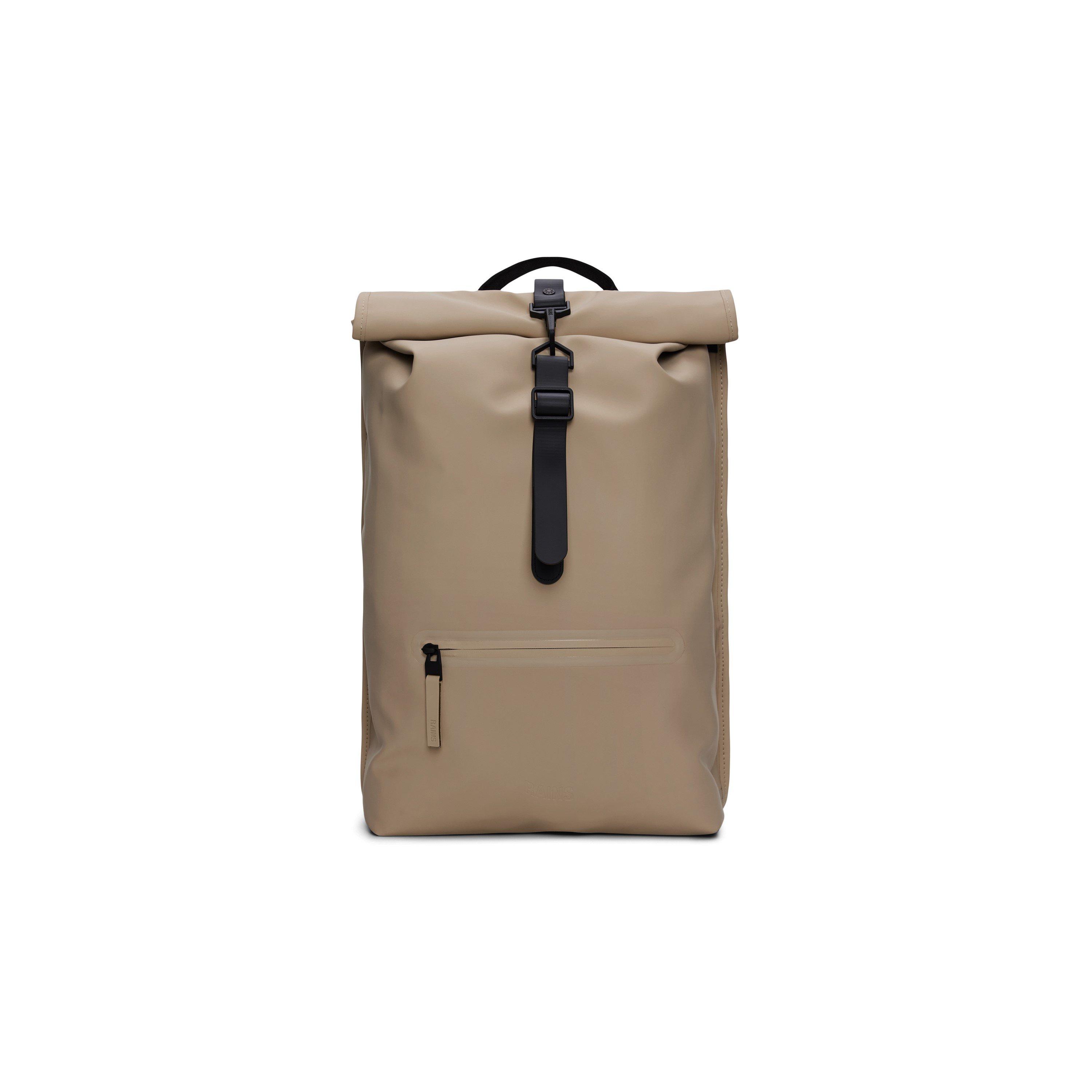 Rains  Rolltop Rucksack - Beige 133