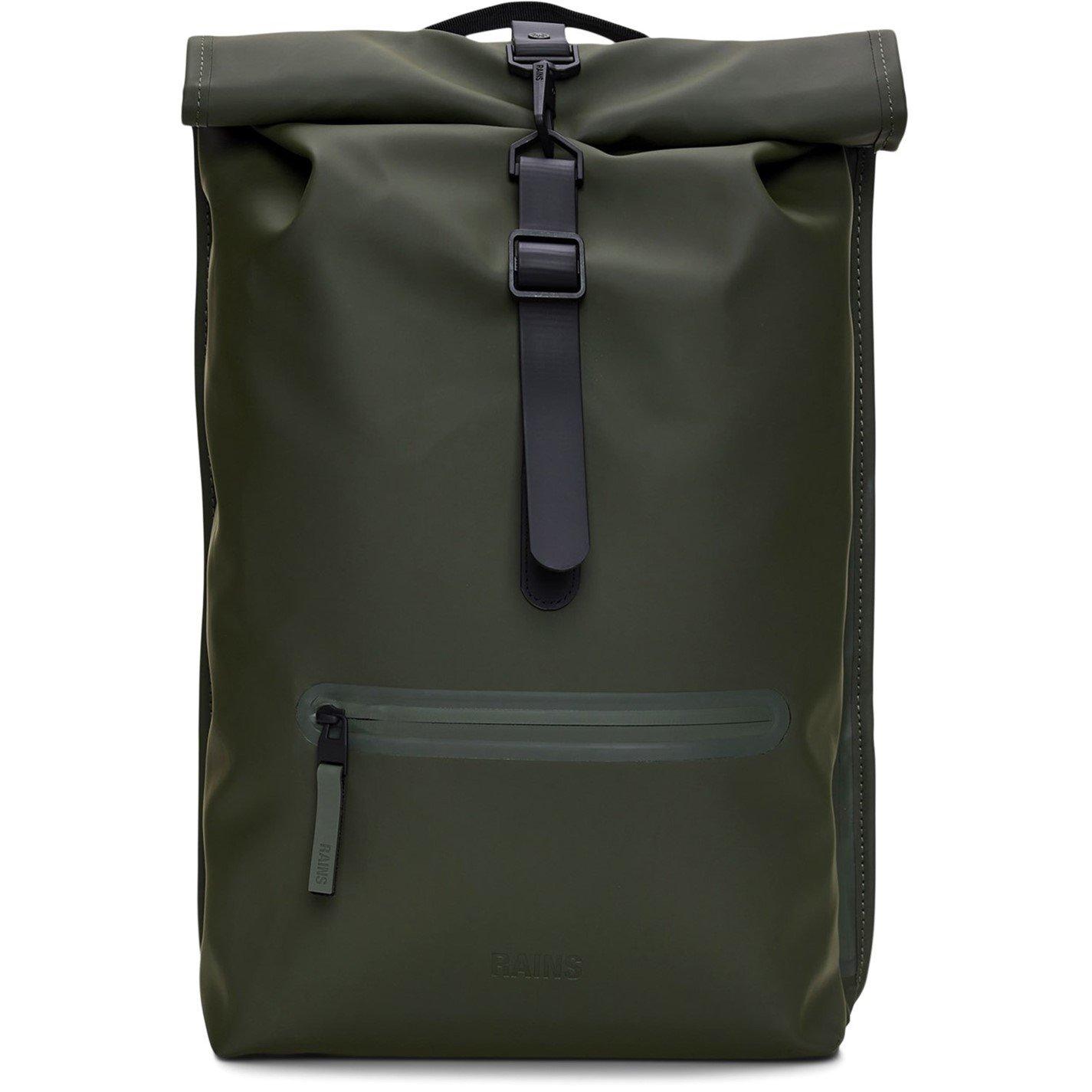 Rains Rolltop Rucksack - Green 03