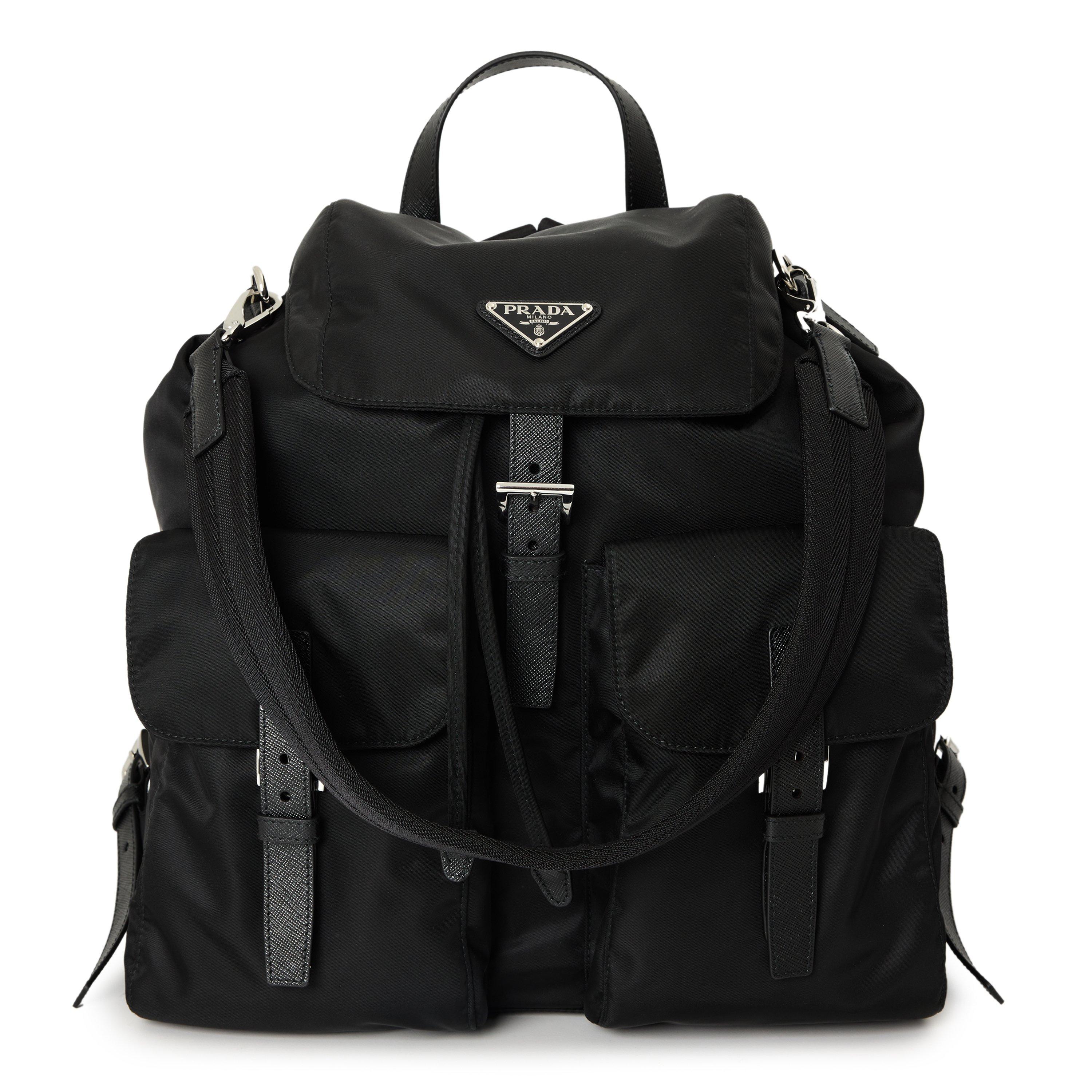 Black - Prada - Prada Back Pack Sn64 - 1