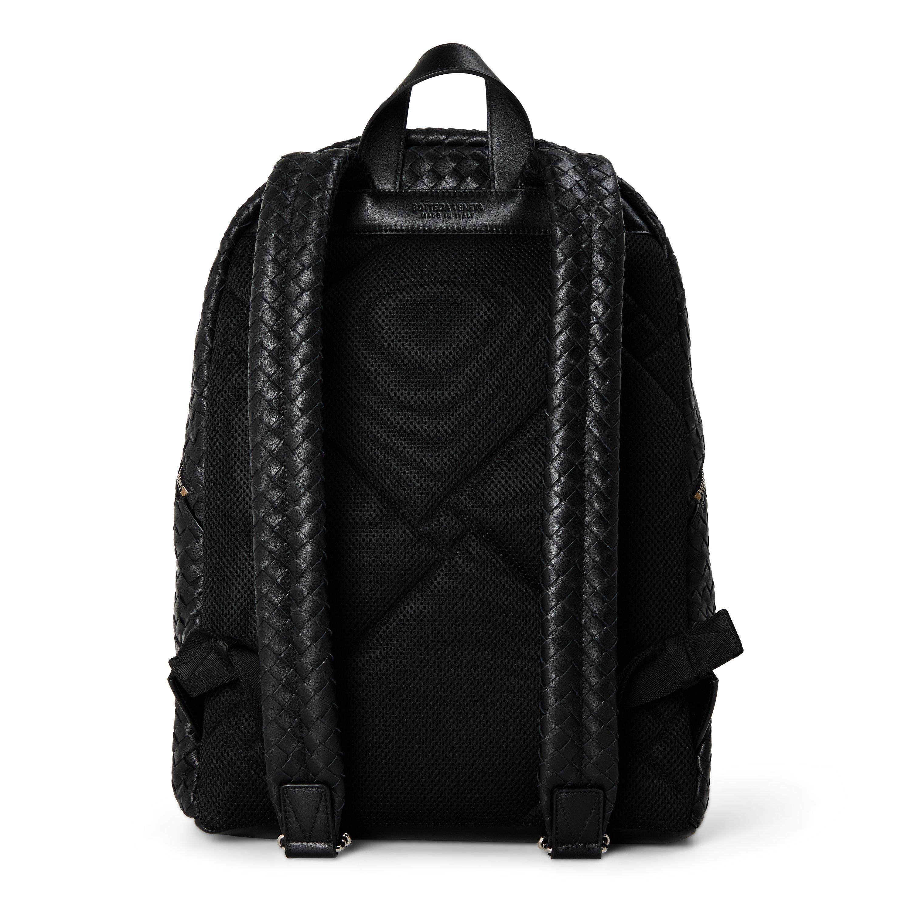 Black - Bottega Veneta - BV Intrec Back Pack Sn64 - 2