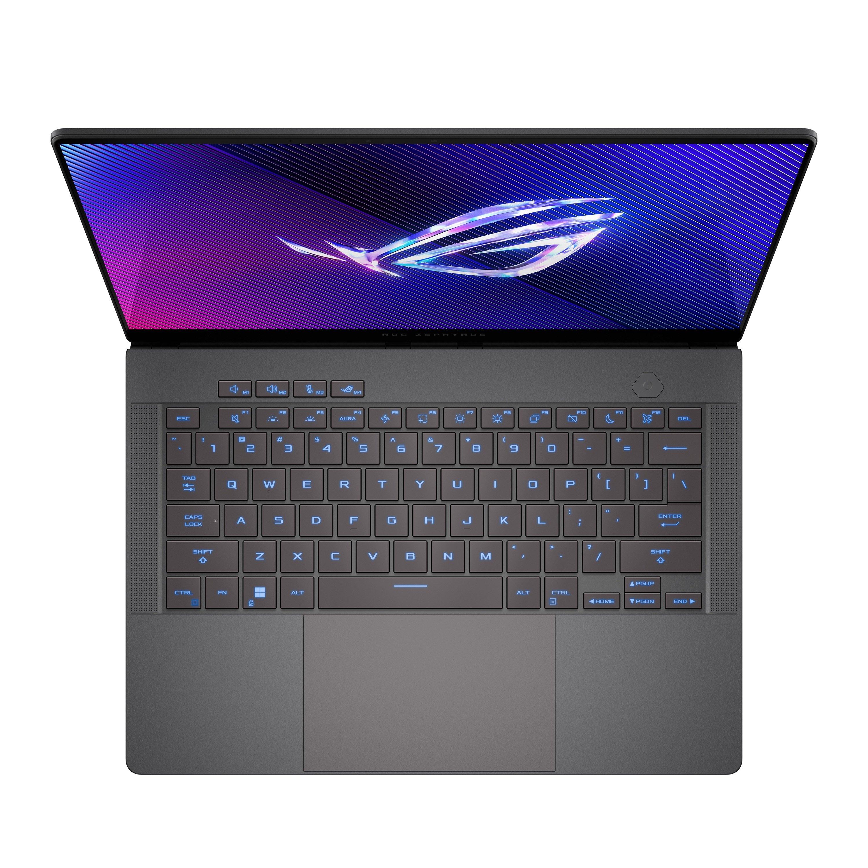 Cinzento - ASUS - ASUS ROG Zephyrus G14 GA403UM 14Inch Gaming Laptop - AMD Ryzen 9 270 16GB 1TB 5060 - 2