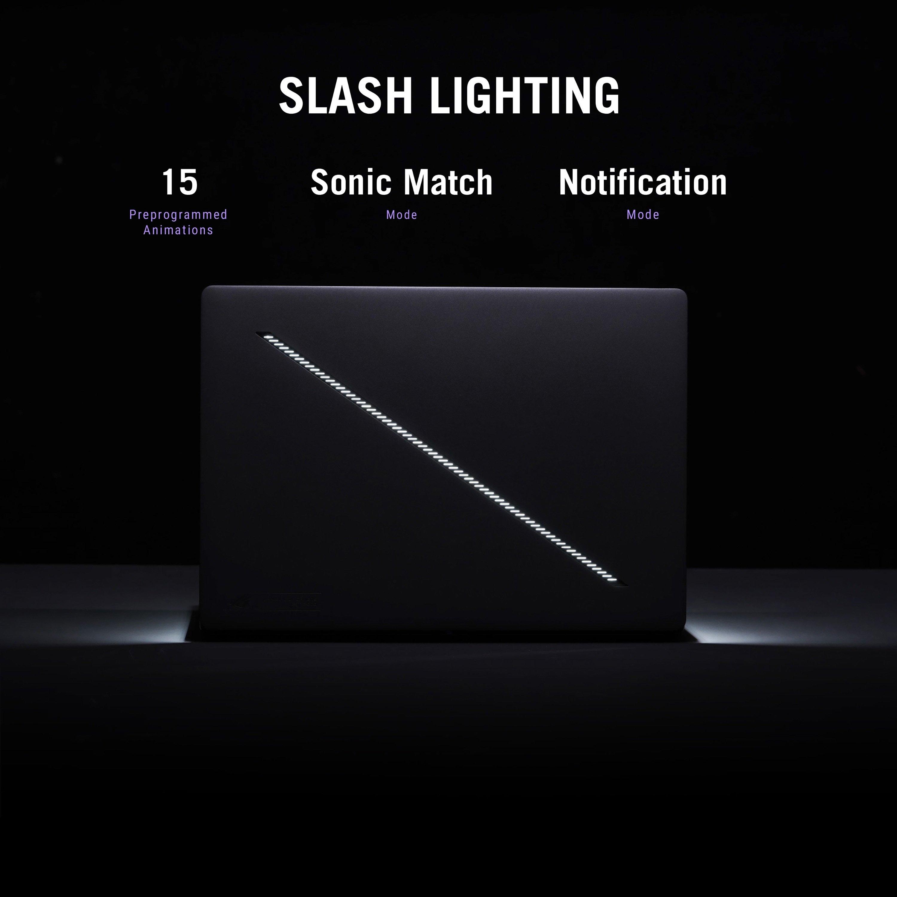 Cinzento - ASUS - ASUS ROG Zephyrus G14 GA403UM 14Inch Gaming Laptop - AMD Ryzen 9 270 16GB 1TB 5060 - 8