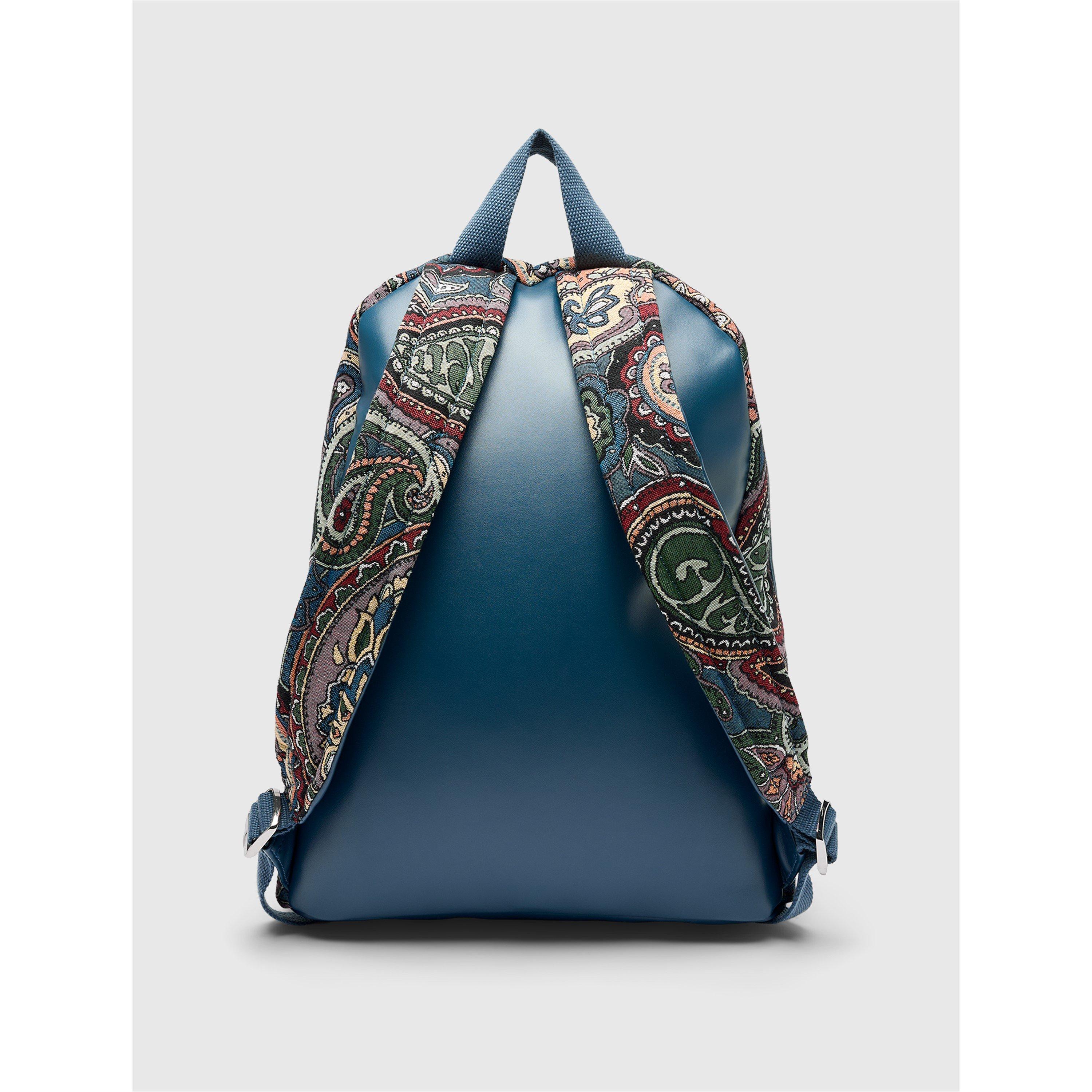Multi - Pretty Green - Men's PG Pais Jacquard Backpacks - 2