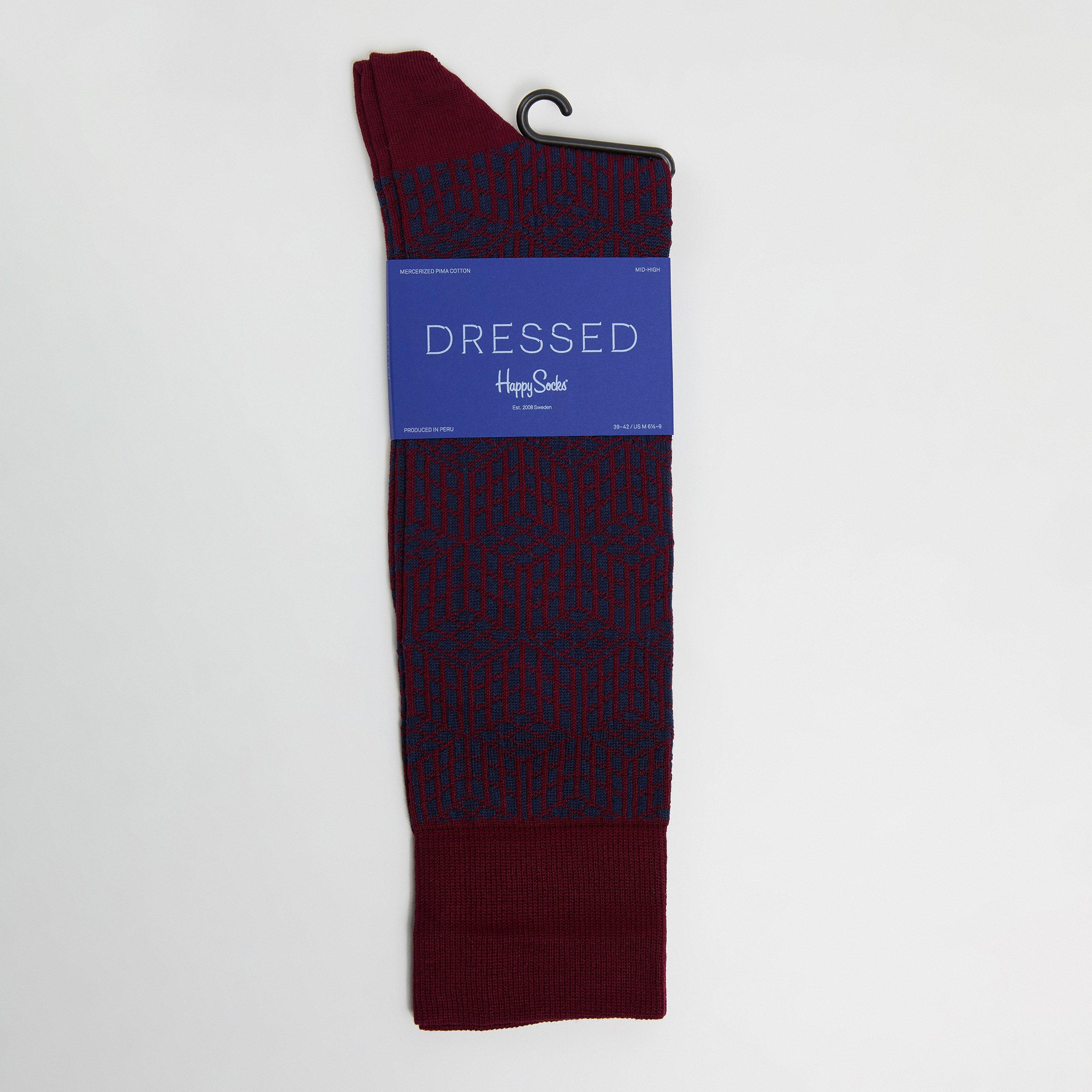Beige - Happy Socks - Geometric Pop - 1