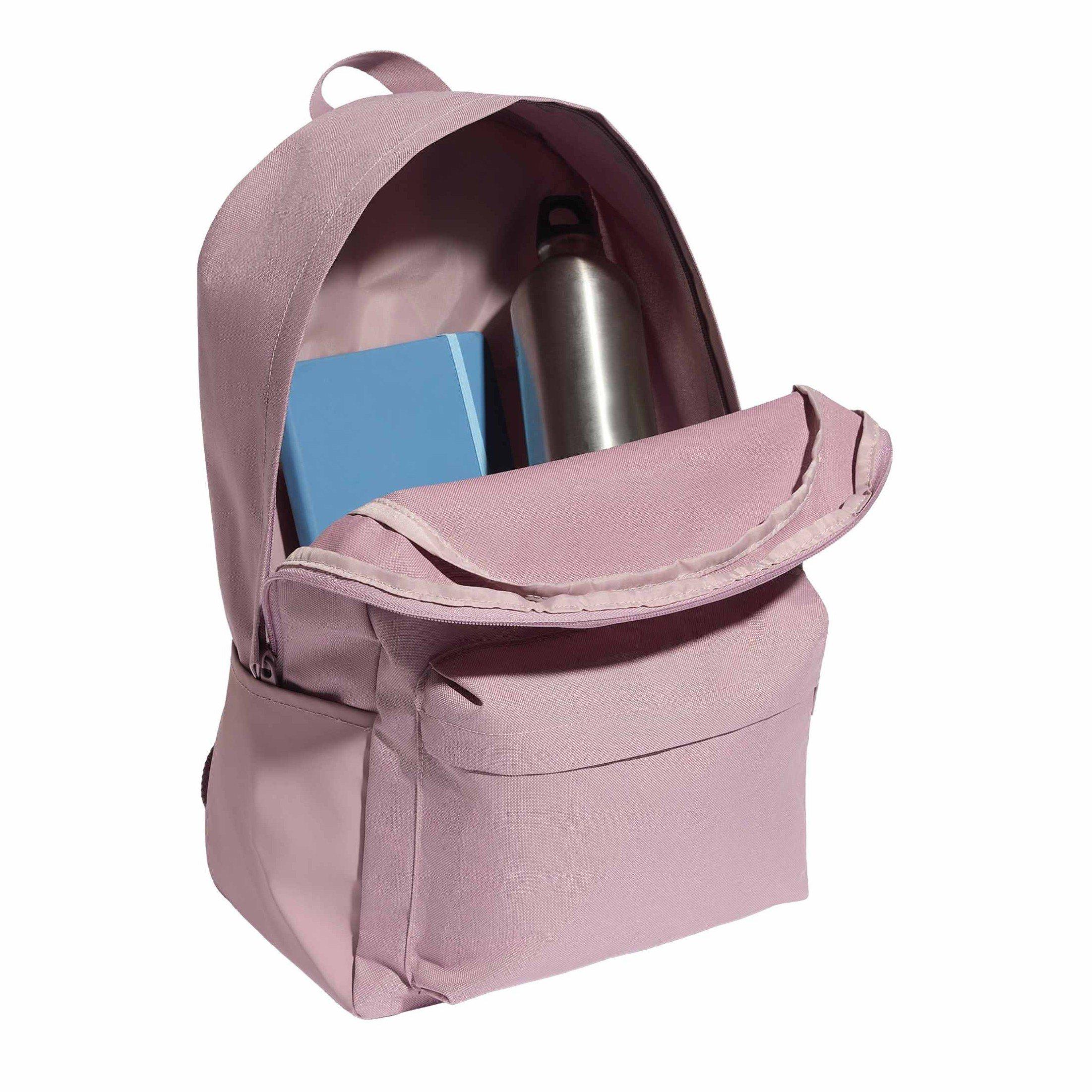 Magic Mauve - adidas - Classic Bars Backpack 27.5 L - 4
