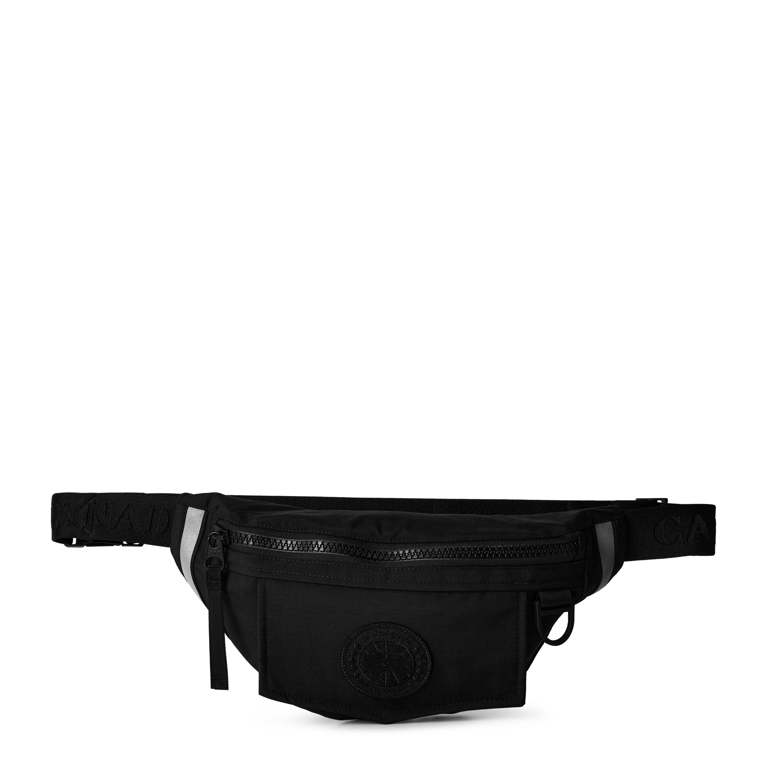 Canada Goose Men's Plain Waist Pack - Black/Black