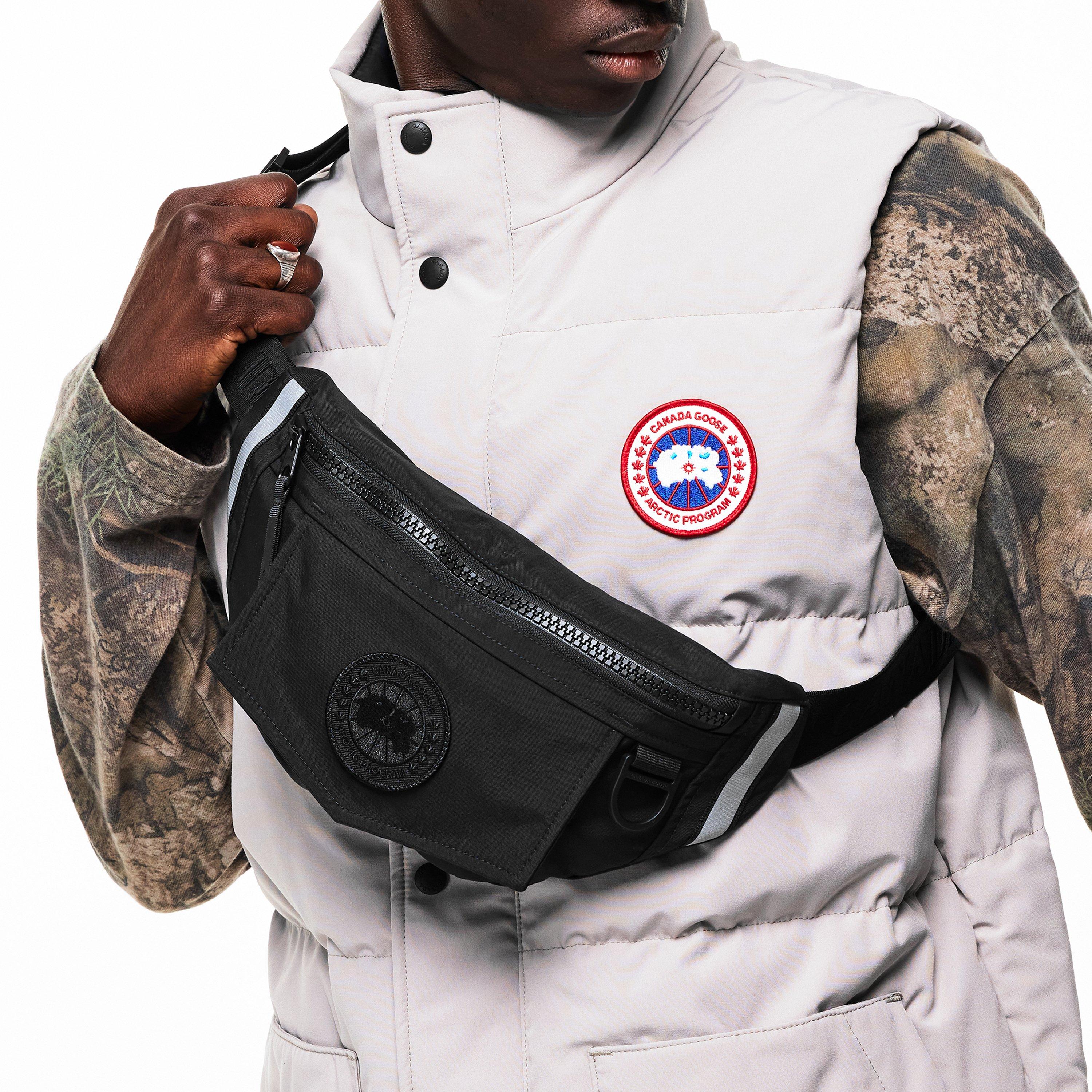 Black/Black - Canada Goose - Men's Plain Waist Pack - 3