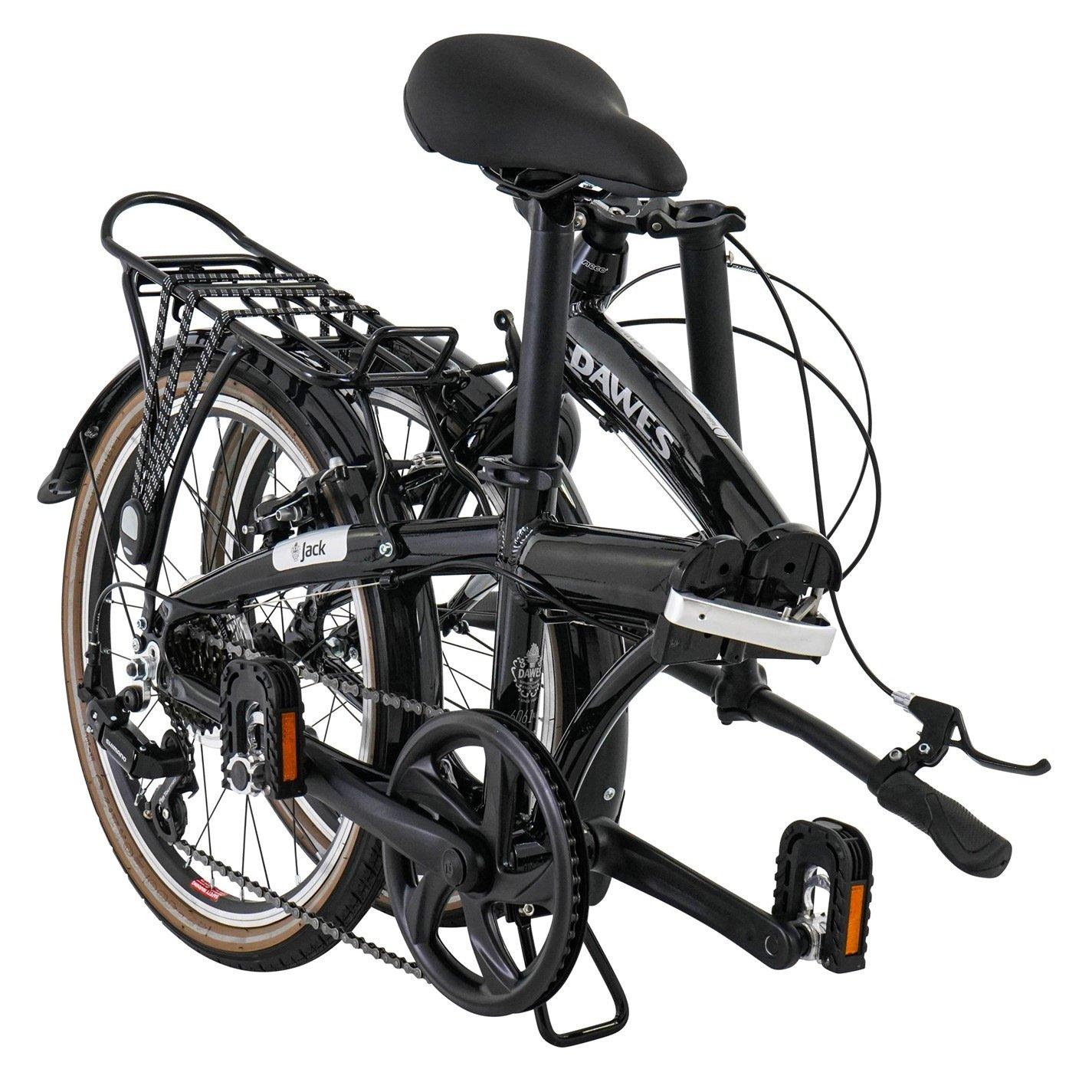 Black - Dawes - Dawes Jack Black Folding Bike - 9