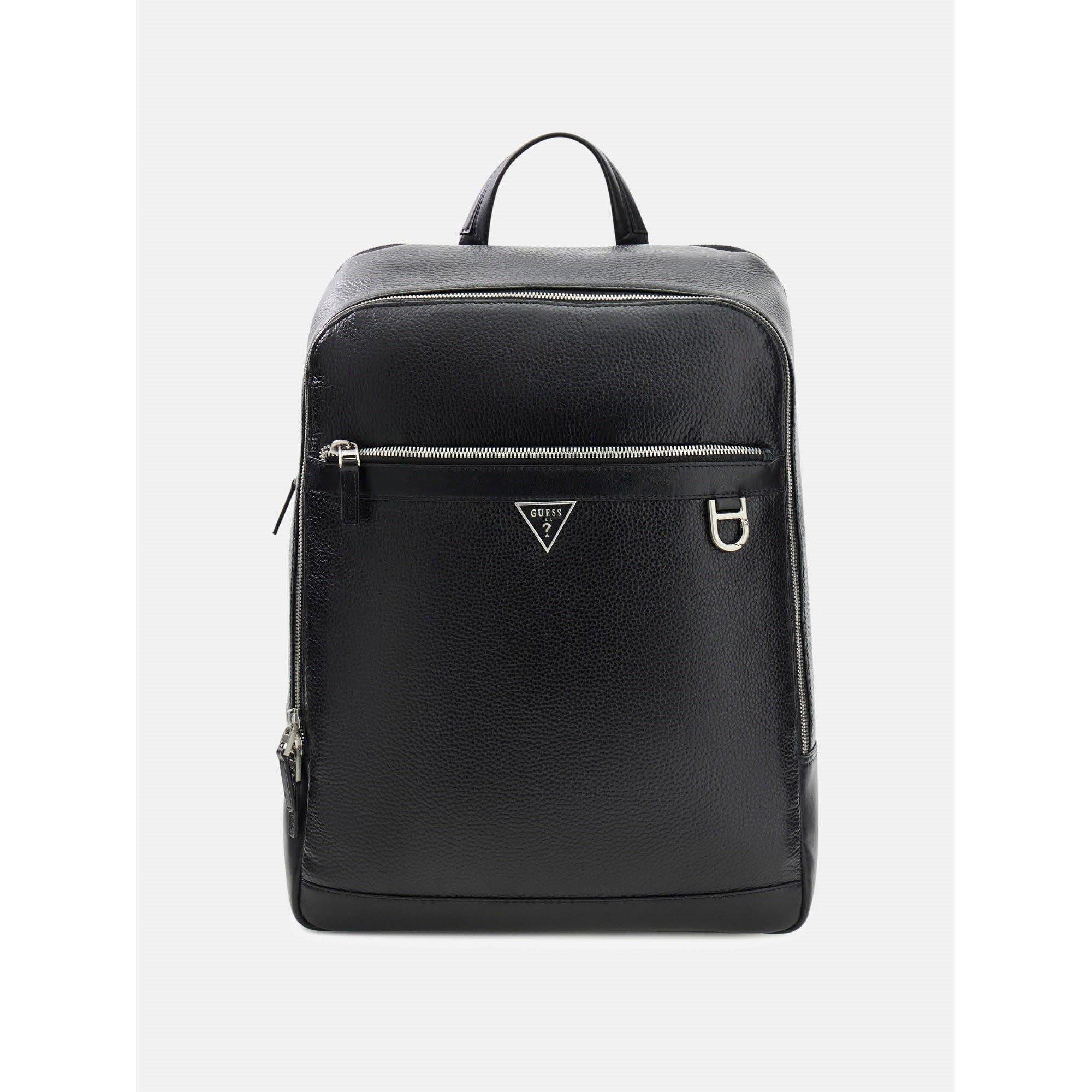 Black - Guess - Men's Monaco Backpack - 1