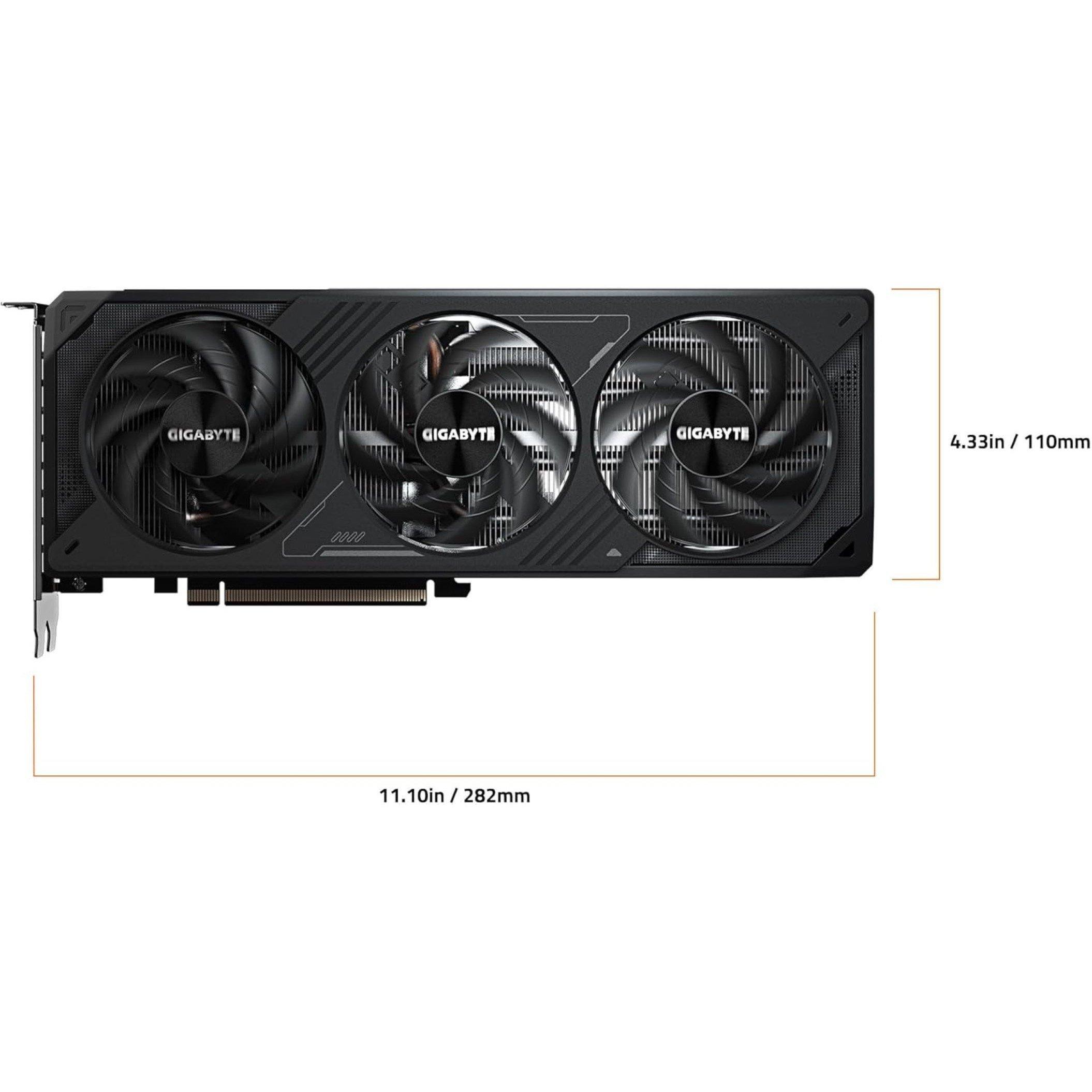 Crna - Gigabyte Technology - GIGABYTE RTX 5070 12GB WINDFORCE OC Graphics Card - 6