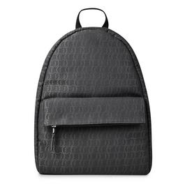 Christian Louboutin Zip N Flap Logo Jacquard Backpack